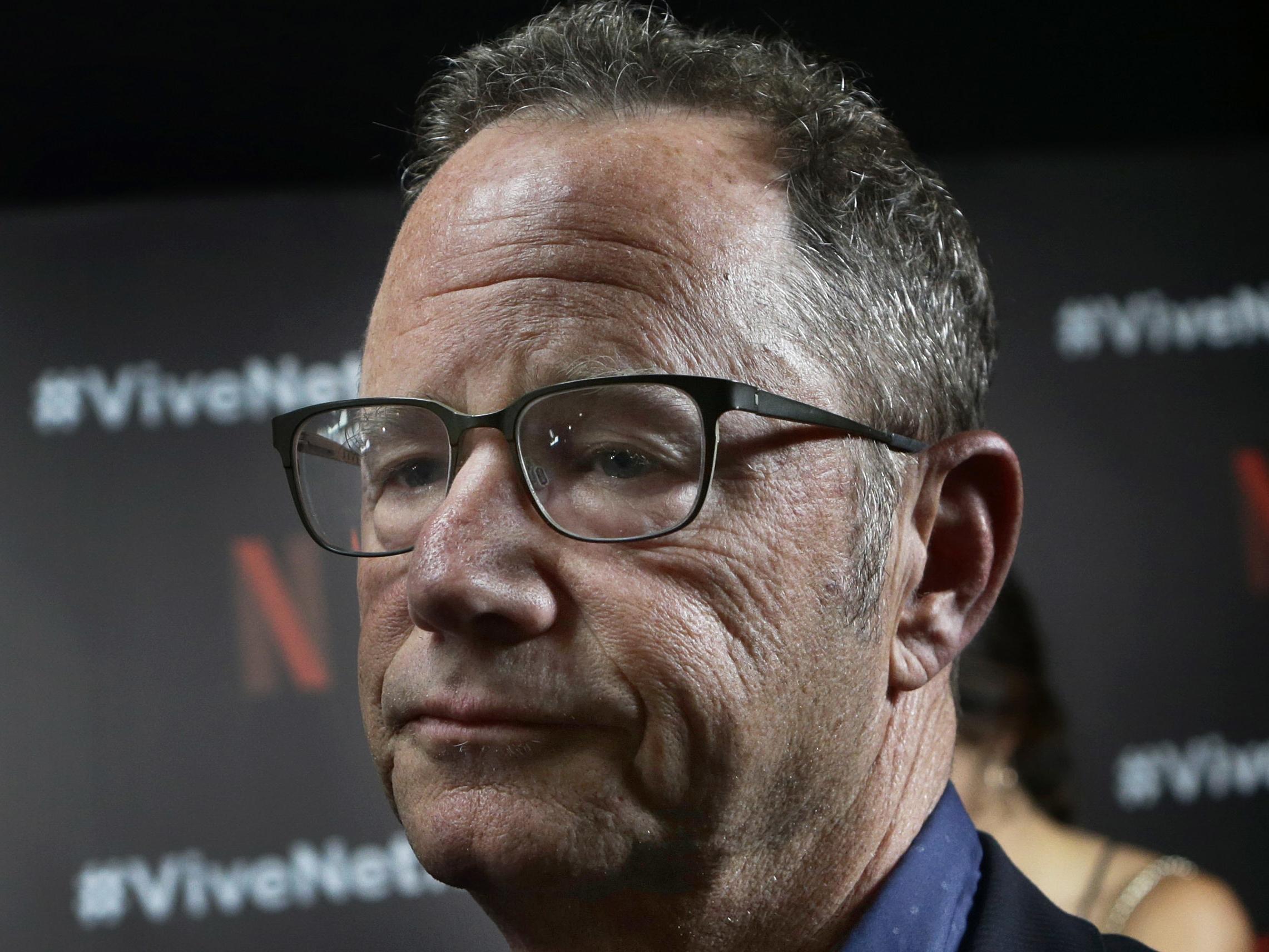 Jonathan Friedland poses for photo during a red carpet event in 2017