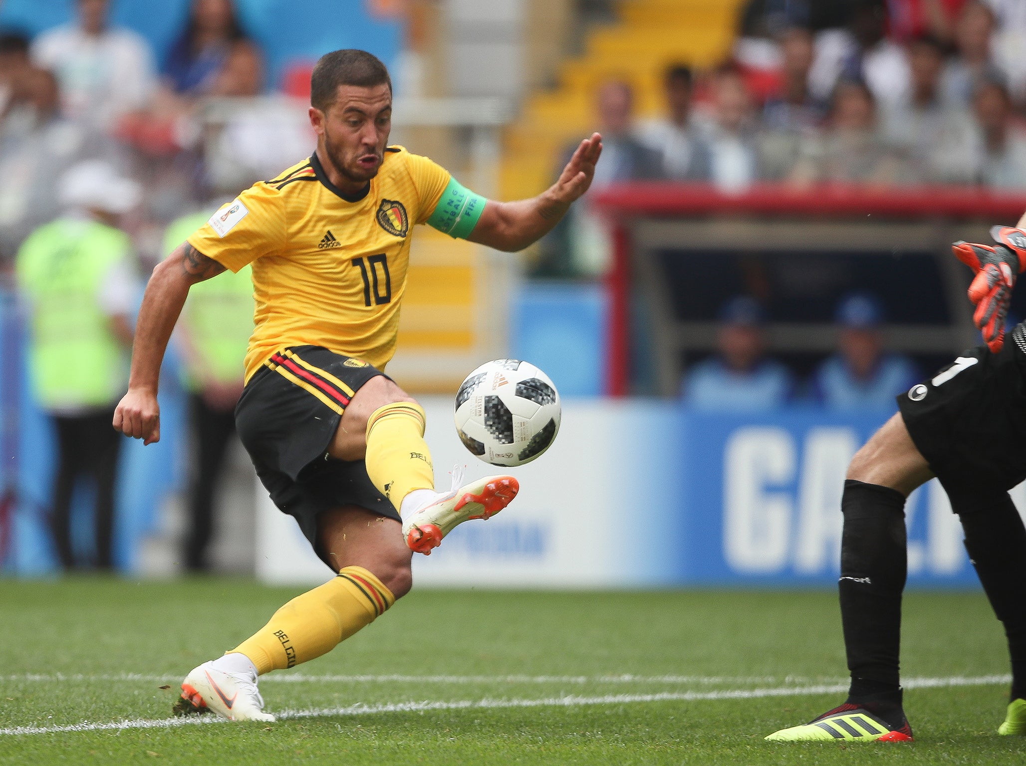 Eden Hazard was superb leading Belgium's attack