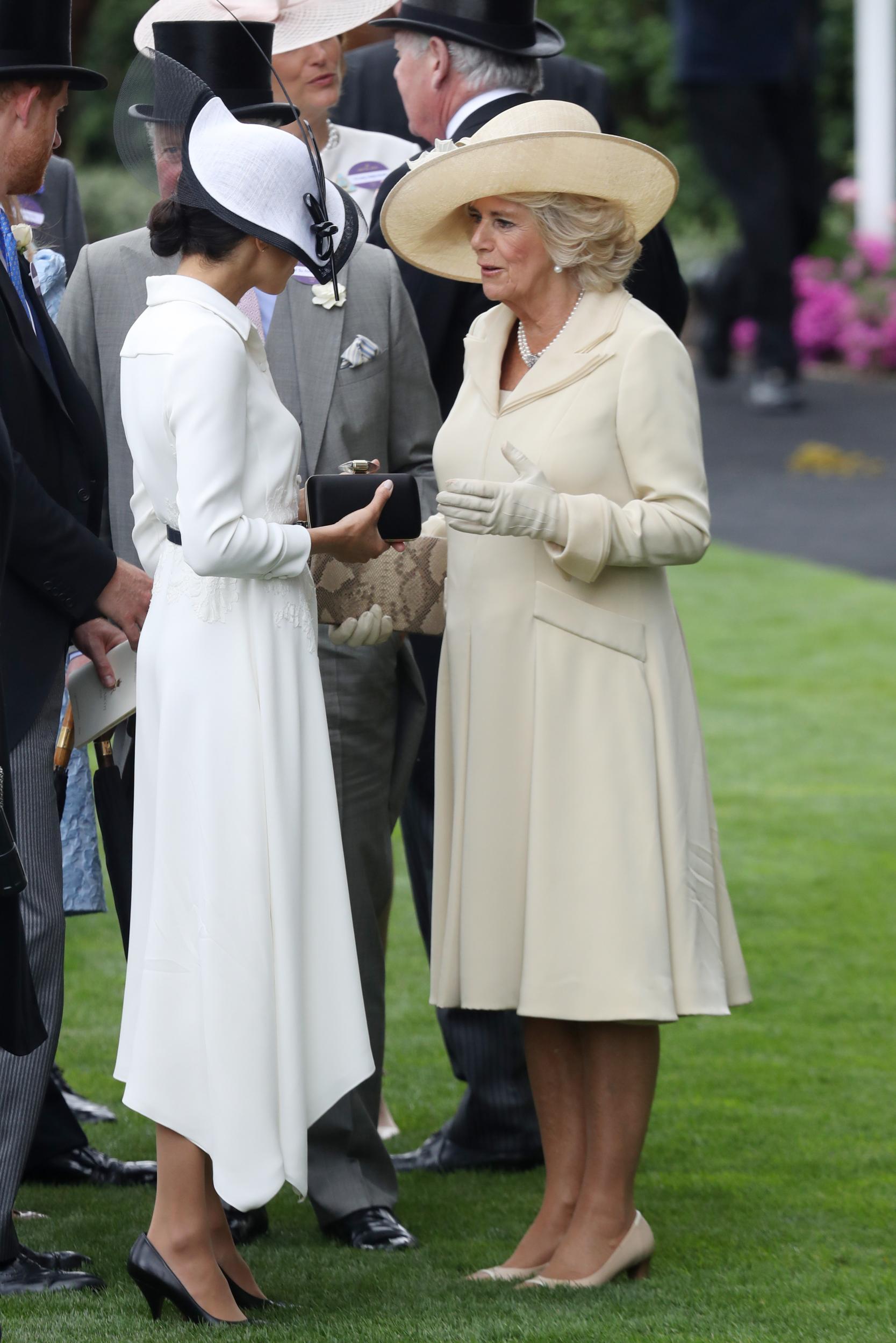 Markle's heels were slightly too big for her feet (Getty)