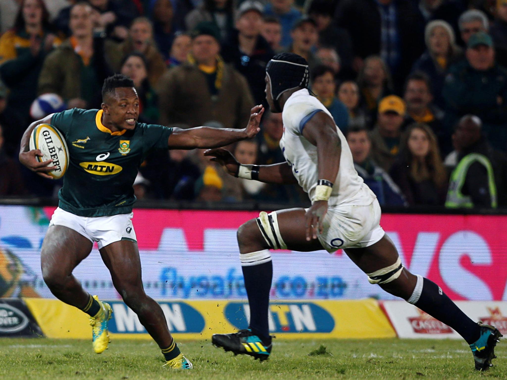 Created a good chance when he finally saw the ball, but Kriel did him no favours. Chip and chase just bounced kindly for May to run clear. Replaced by Le Roux midway through the second half.