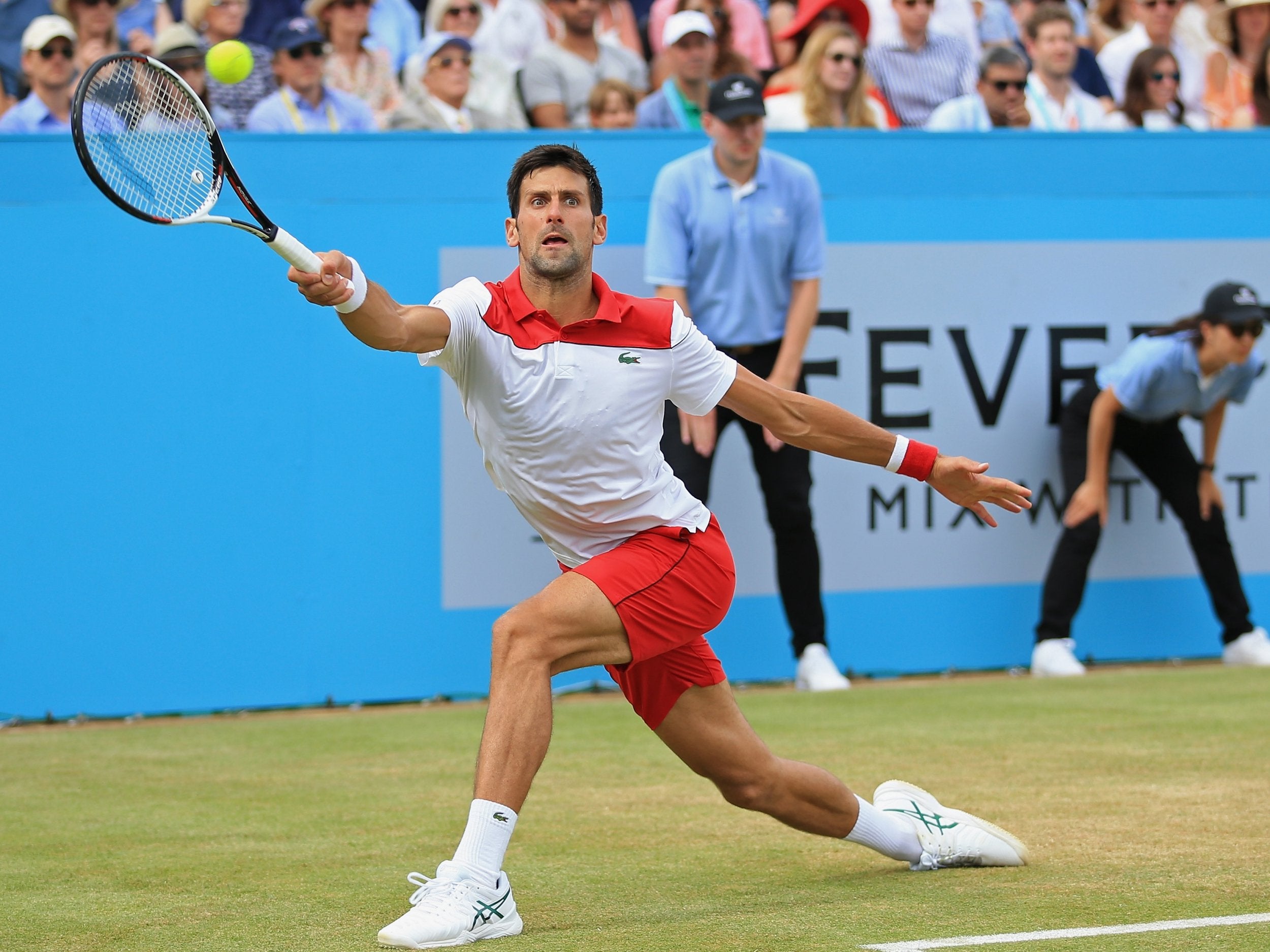 Djokovic has not played in a final since Eastbourne last year