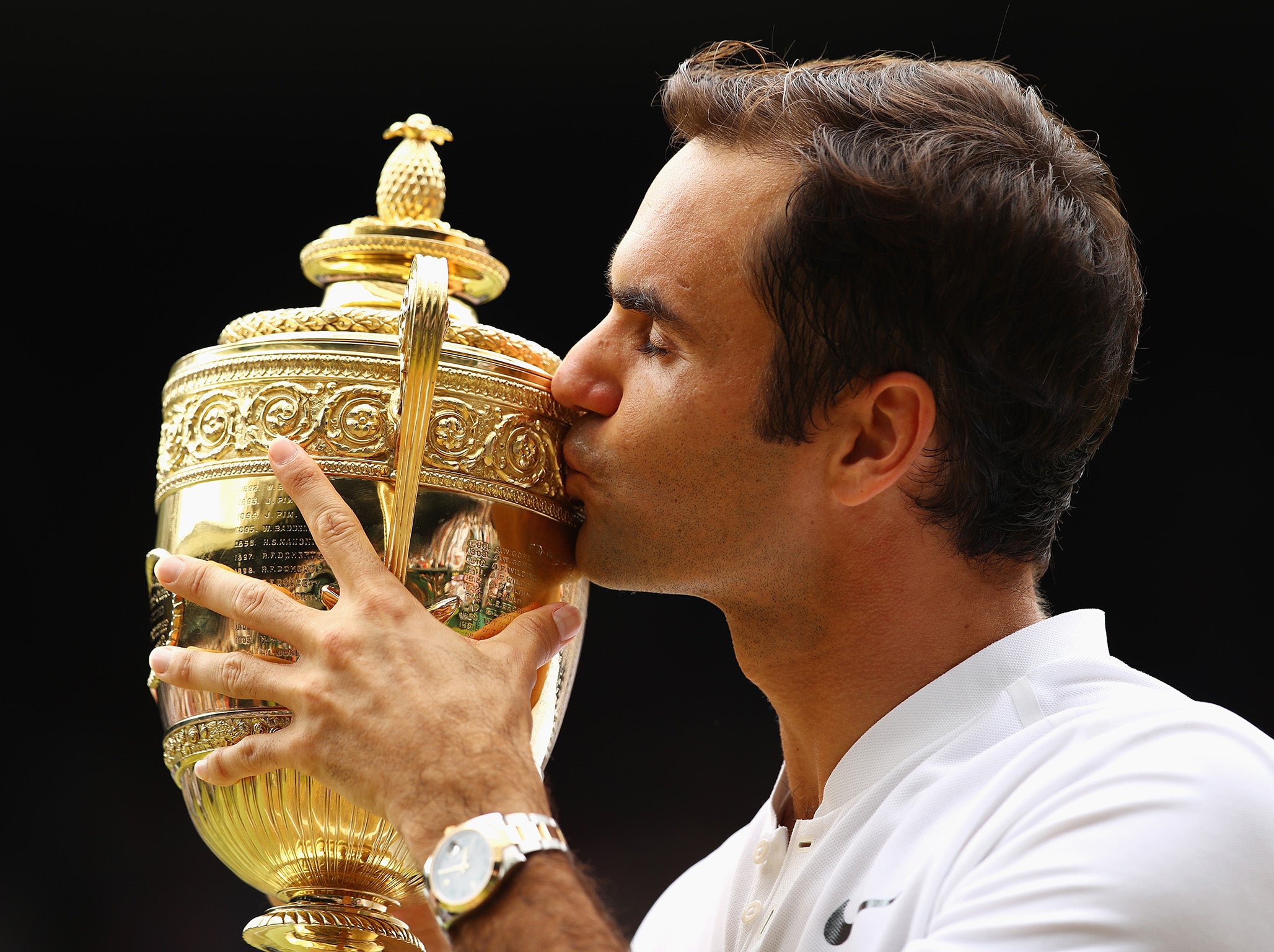 Roger Federer won £2.2m in 2017