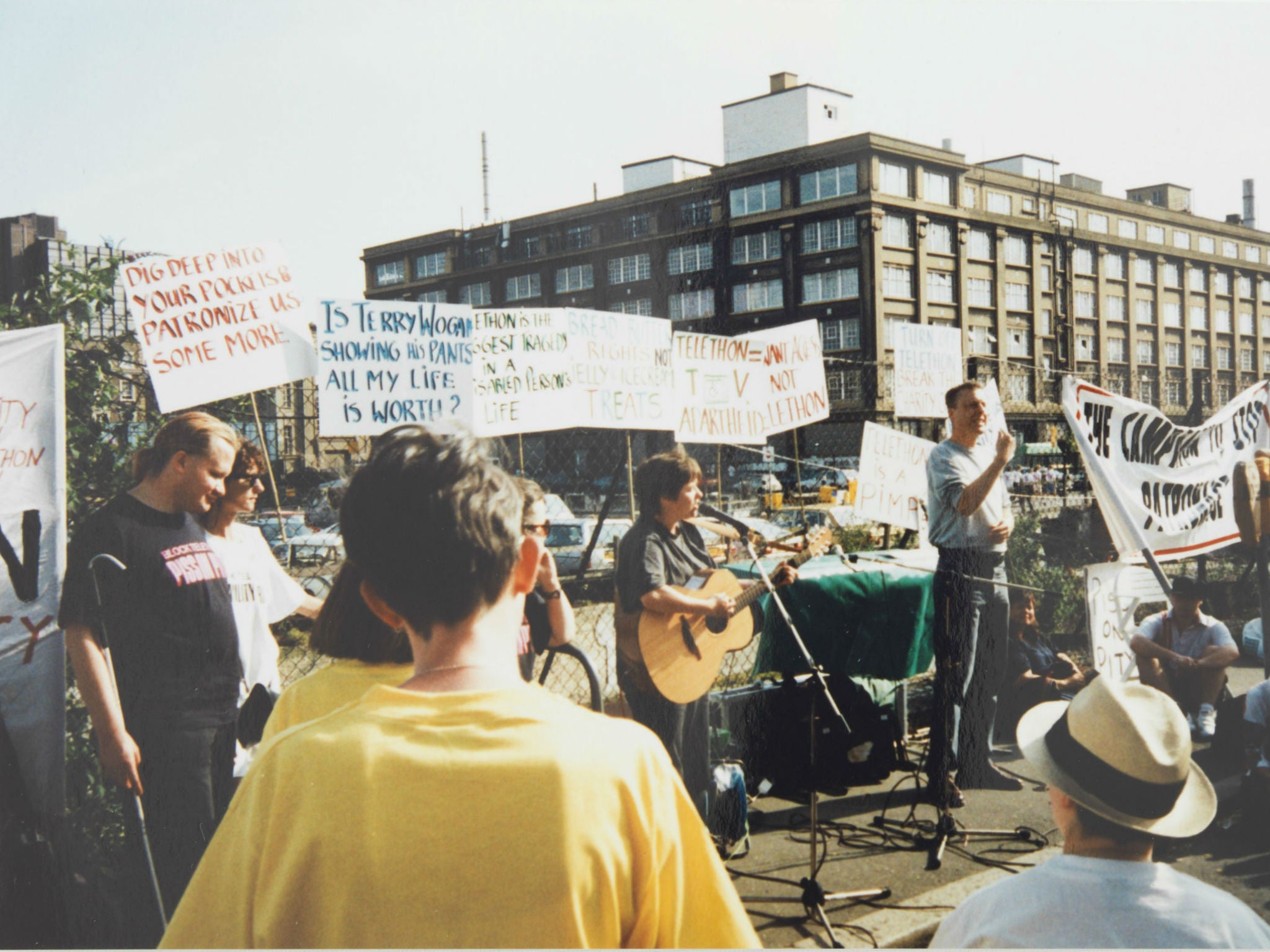 The Block Telethon protests of 1992