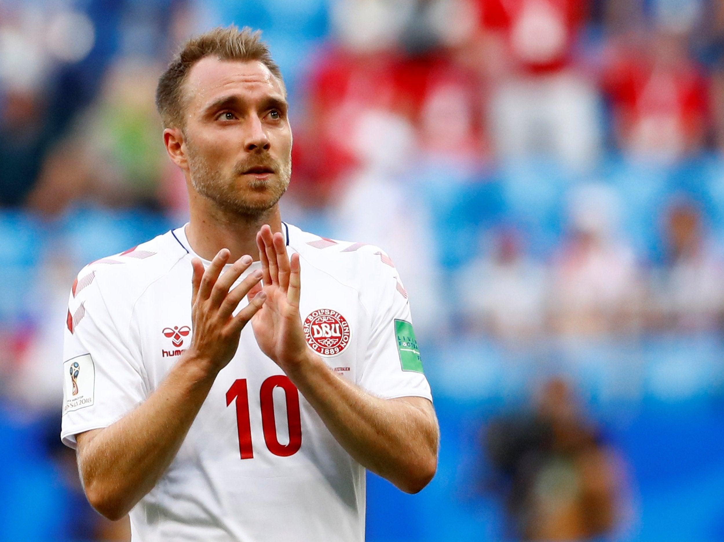 Christian Eriksen has starred for Denmark in Russia