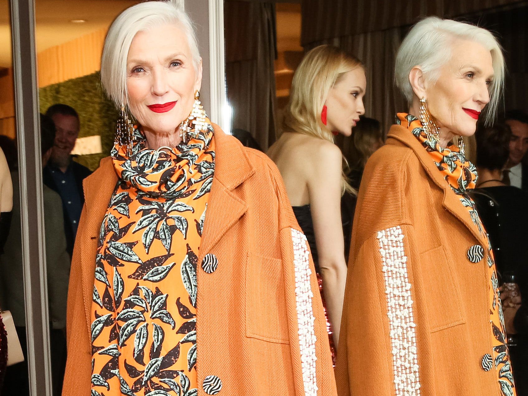 Maye Musk, 70, is one of many older women who have been snapped up by designers and advertisers