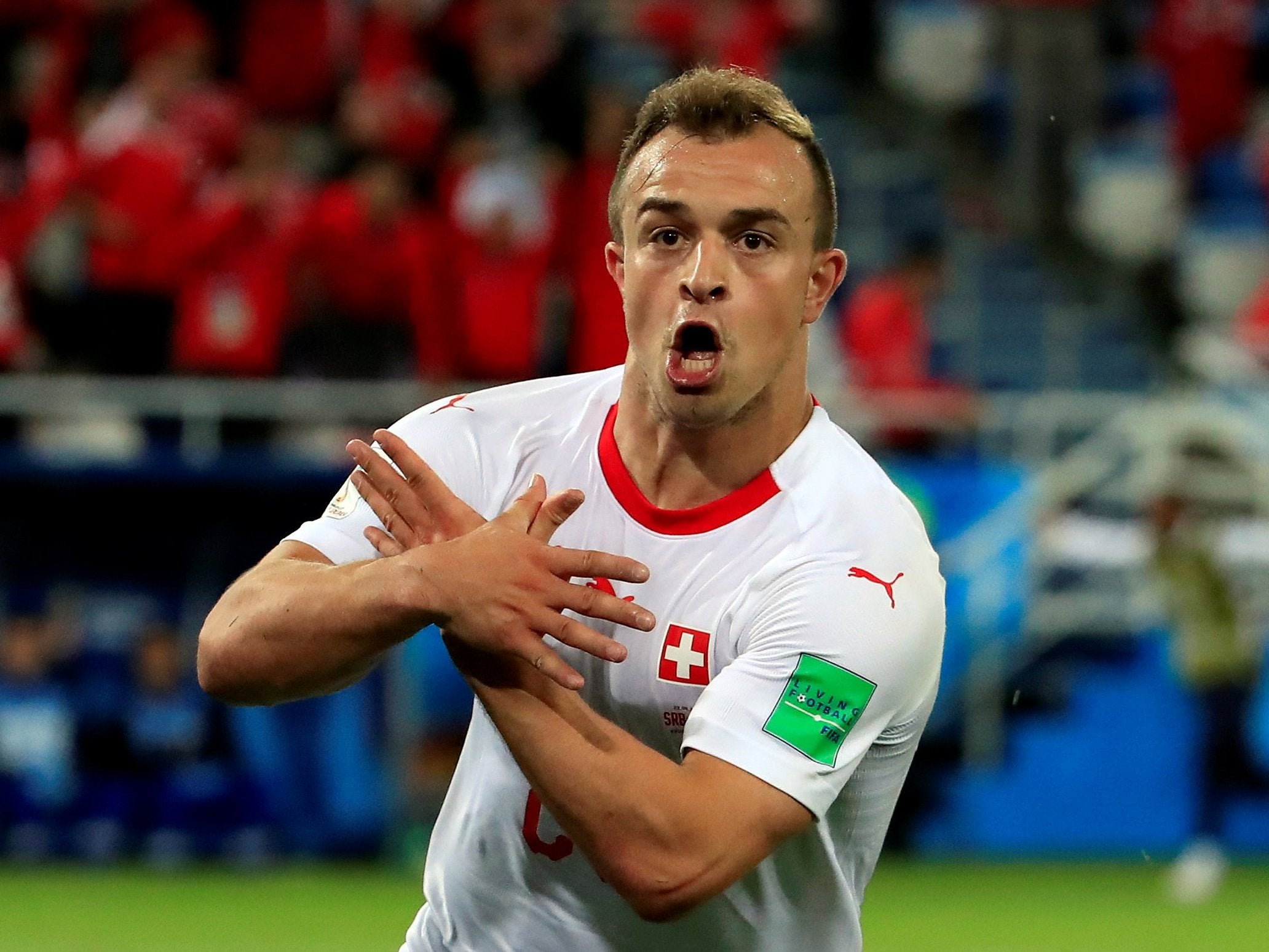 Shaqiri's pro-Albania celebration at the World Cup provoked controversy