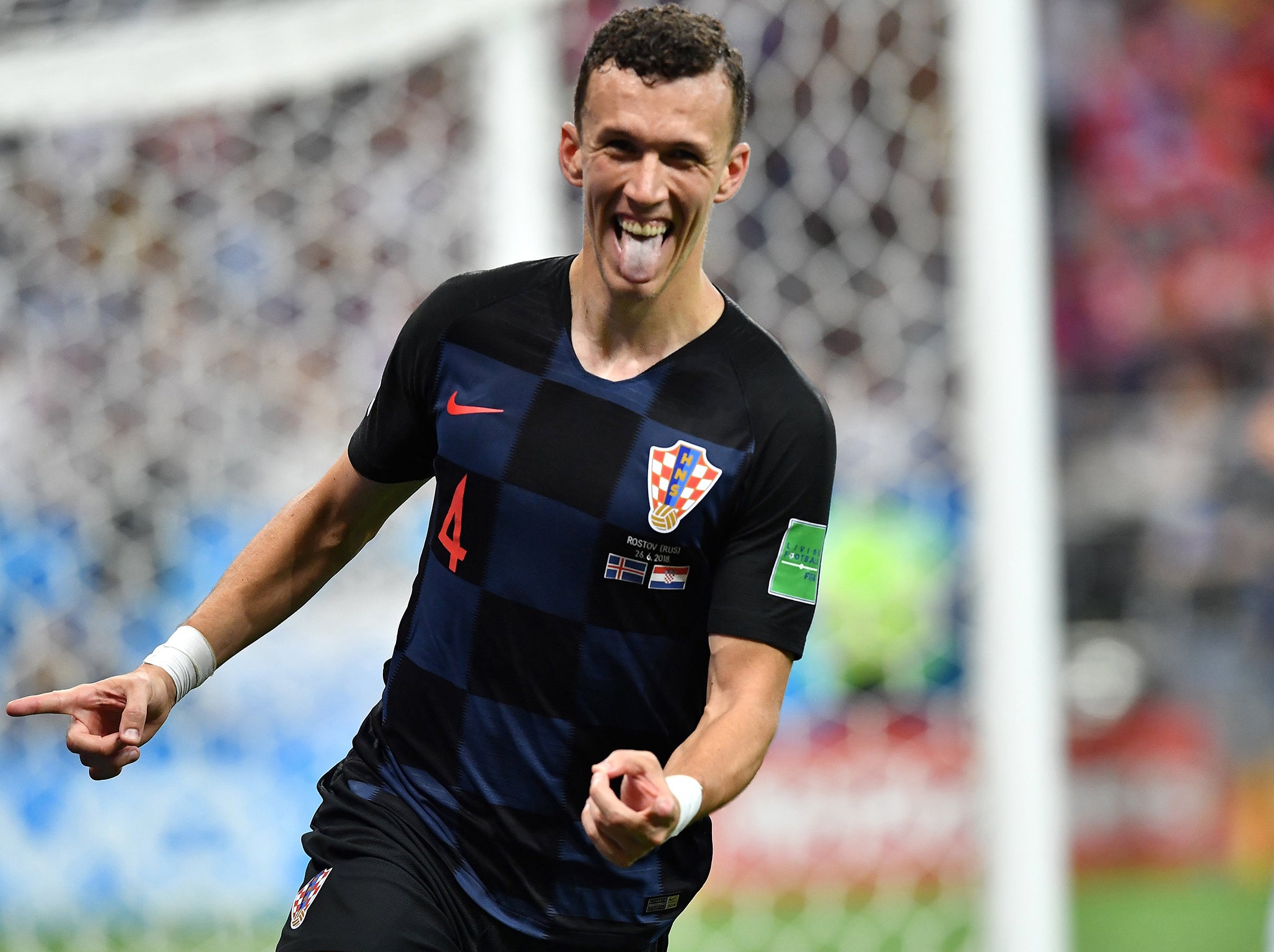 Ivan Perišić scored a late winner for Croatia