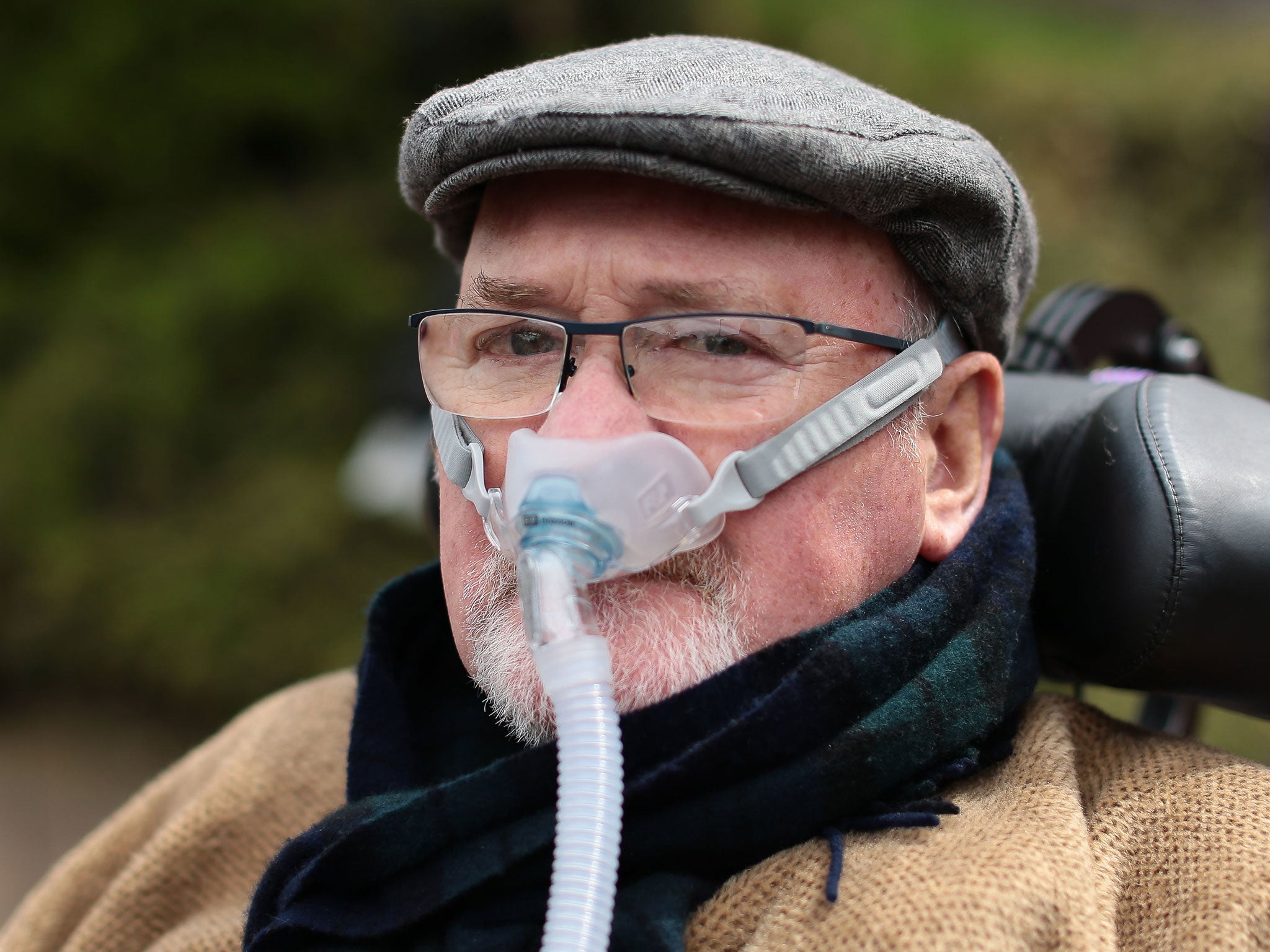 Noel Conway, a terminally ill man, is battling for the right to an assisted death