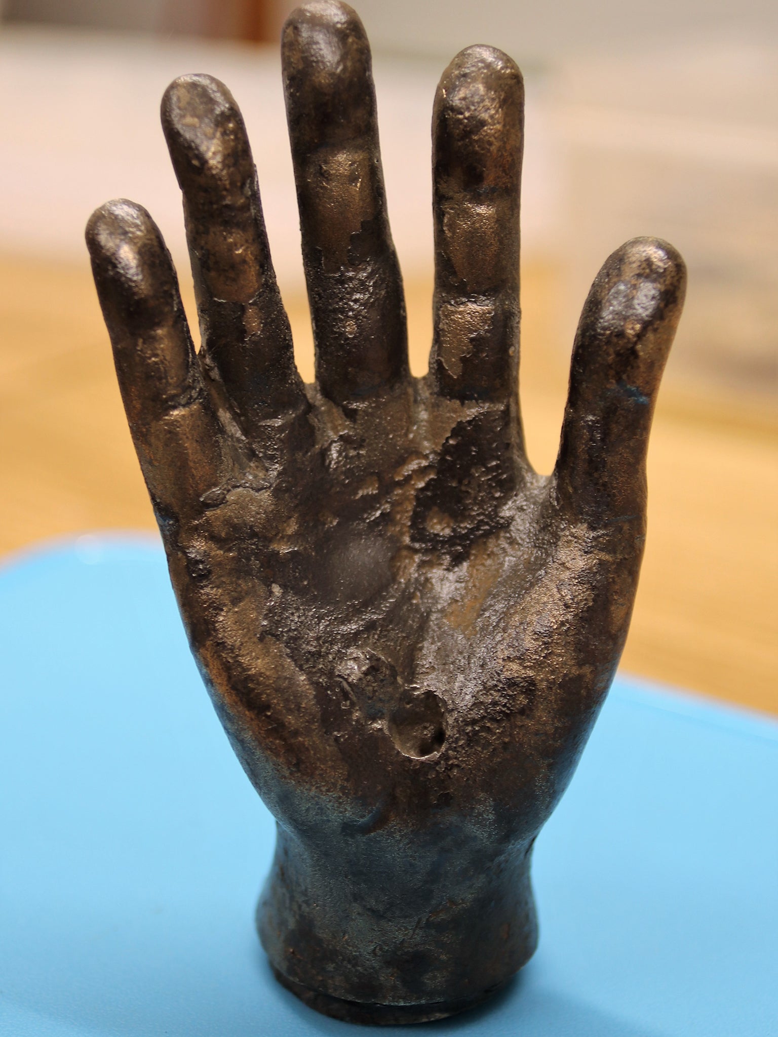 It is likely that the hand was ritually buried by one of the Roman commanders who took part in the conflict