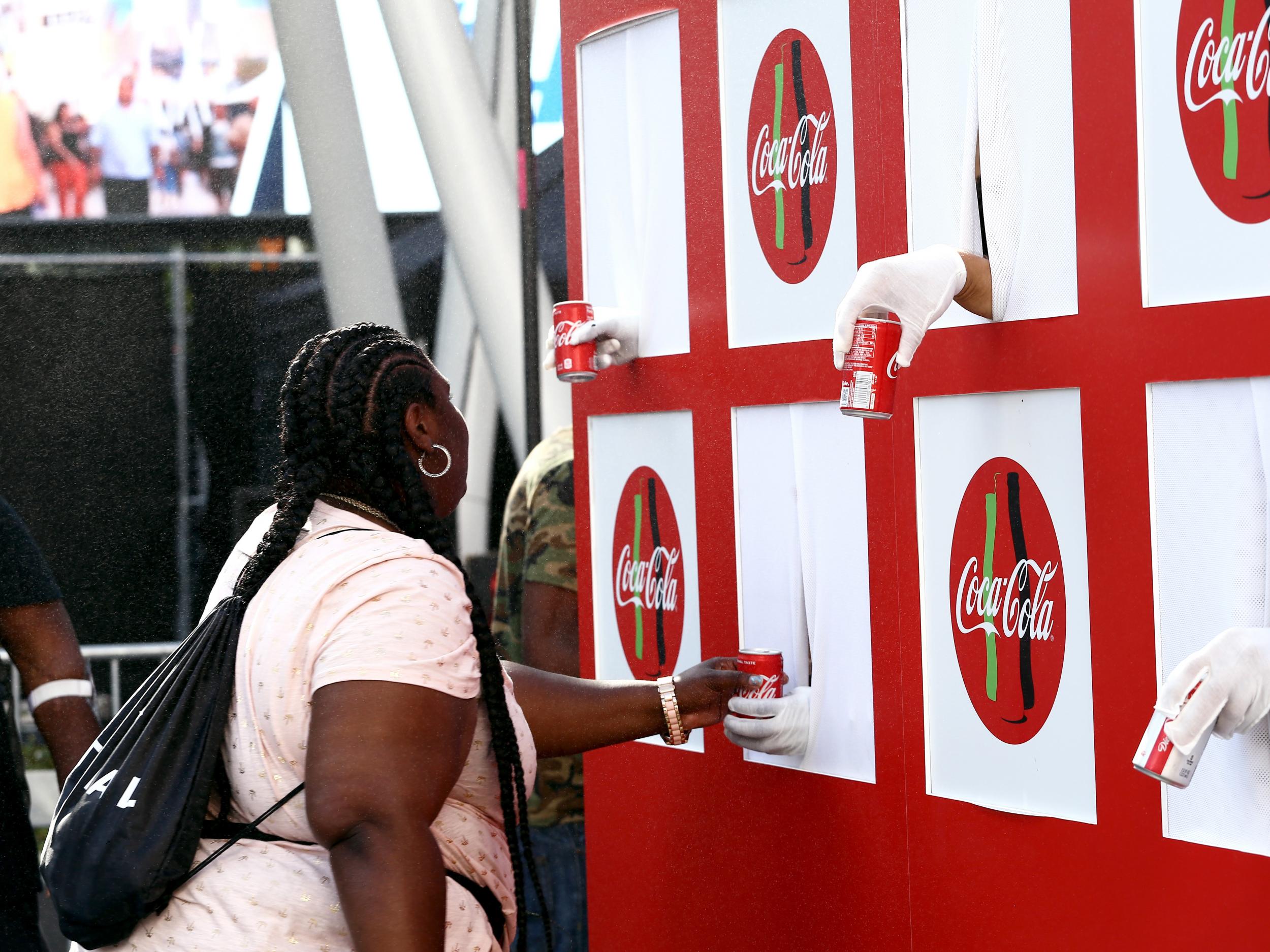 Huge companies like Coca-Cola are pushing the boundaries of food marketing with new technology (Getty)