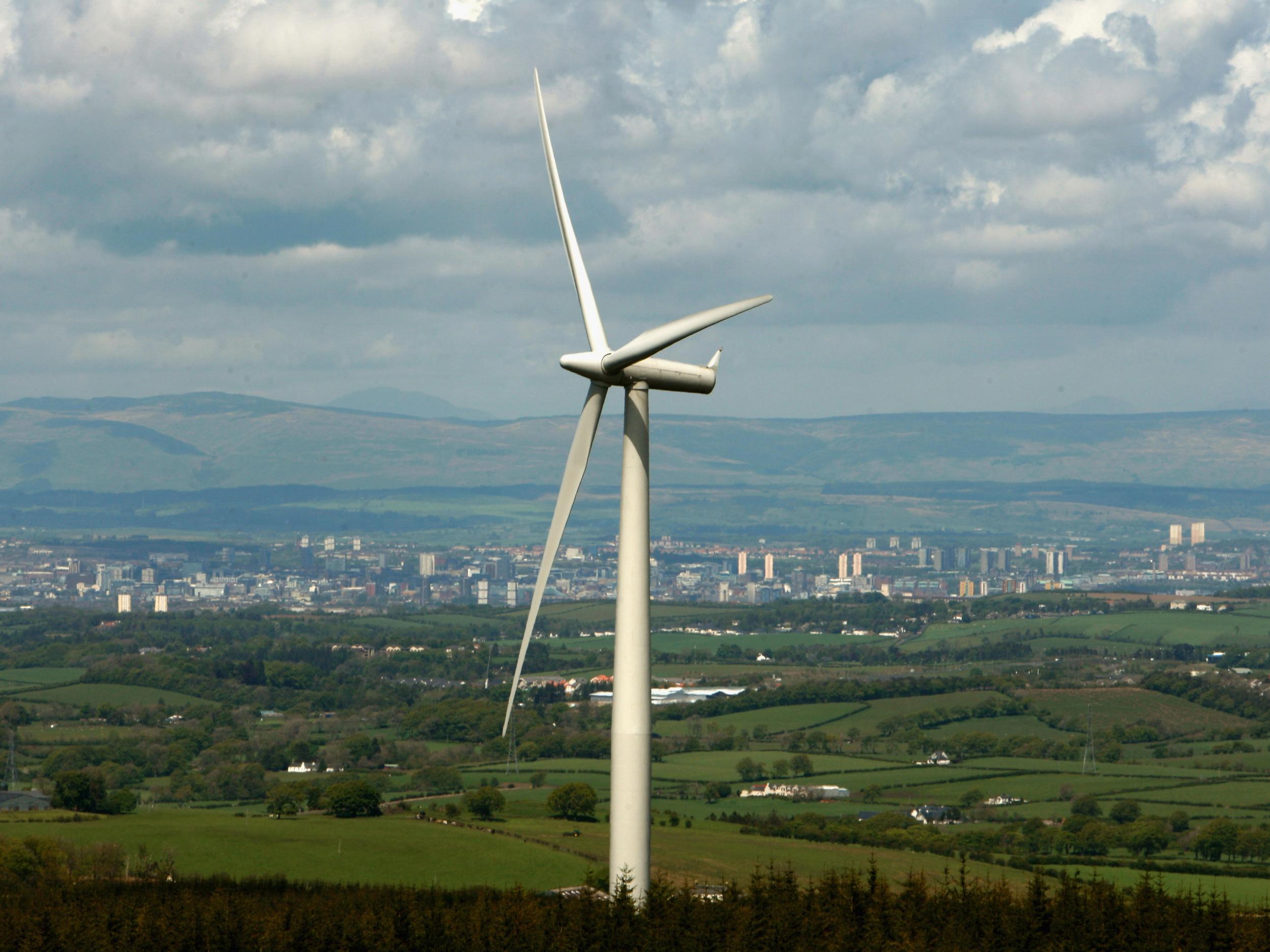 The Committee on Climate Change said the government's action towards onshore wind had driven its decline