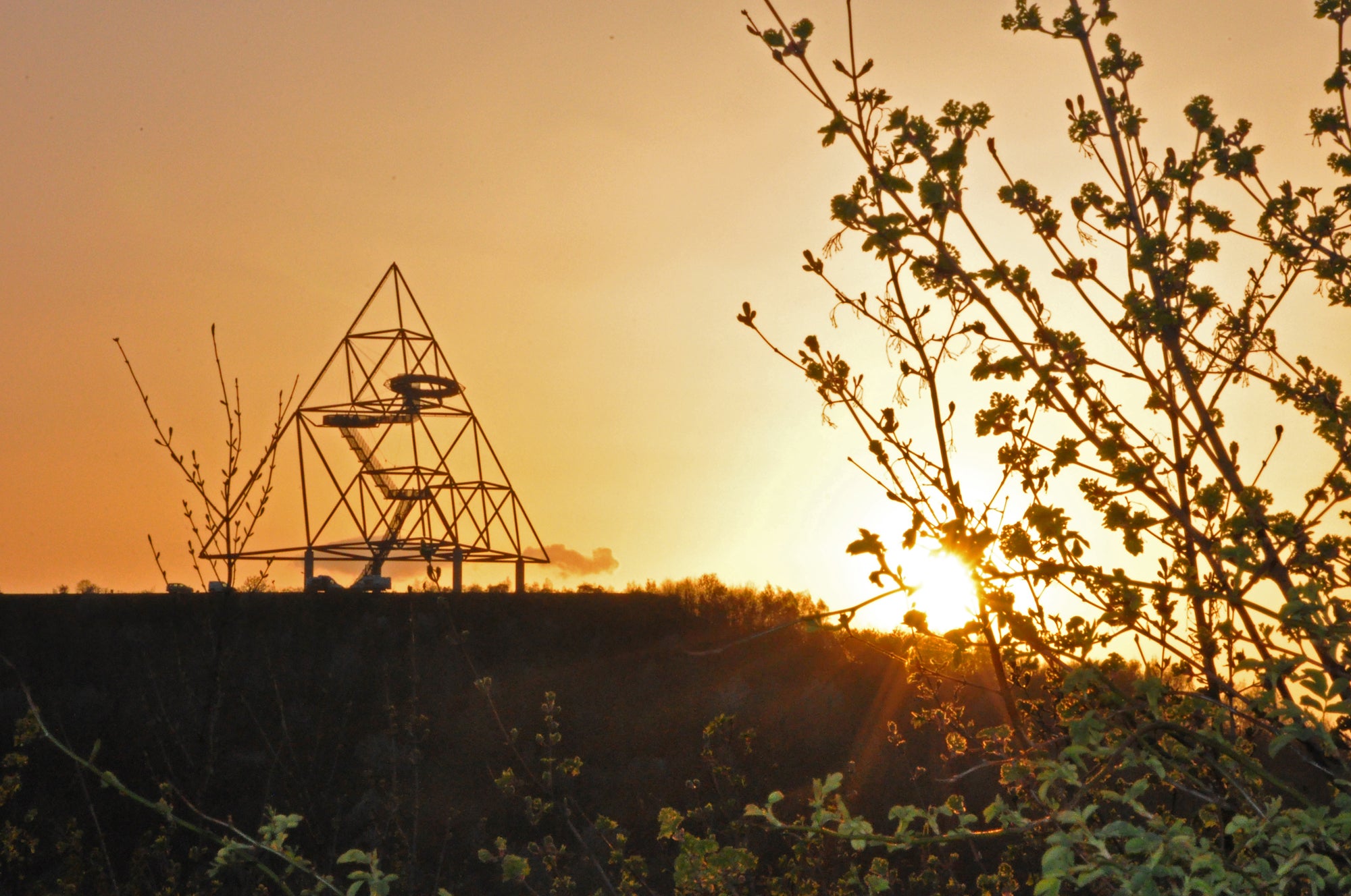 Those with a head for heights can climb to the top of Bottrop’s Tetrahedron for incredible views