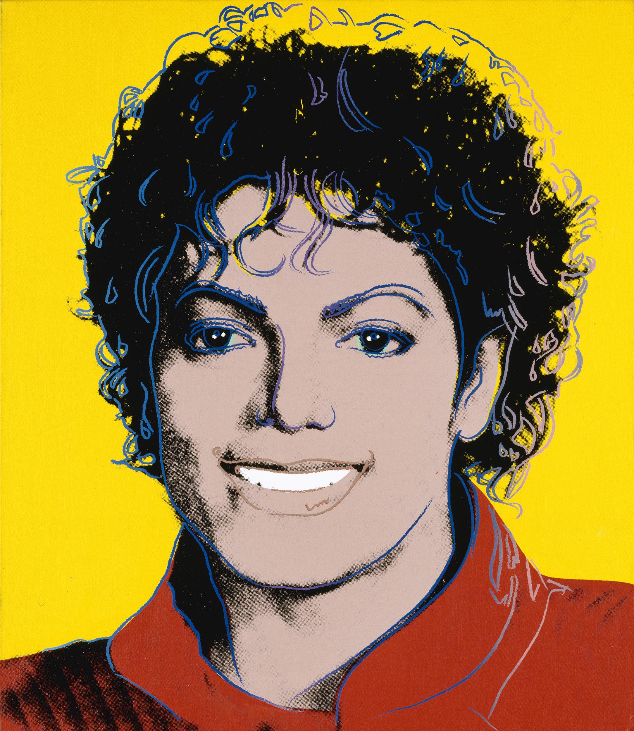 Andy Warhol’s ‘Michael Jackson’ (The Andy Warhol Foundation and DACS)