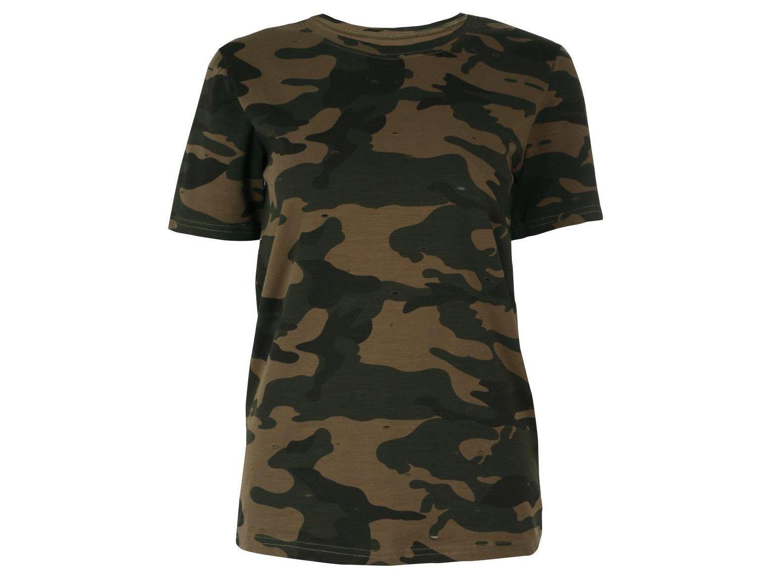 Battle Cry Camo Tee, £15, Nasty Gal