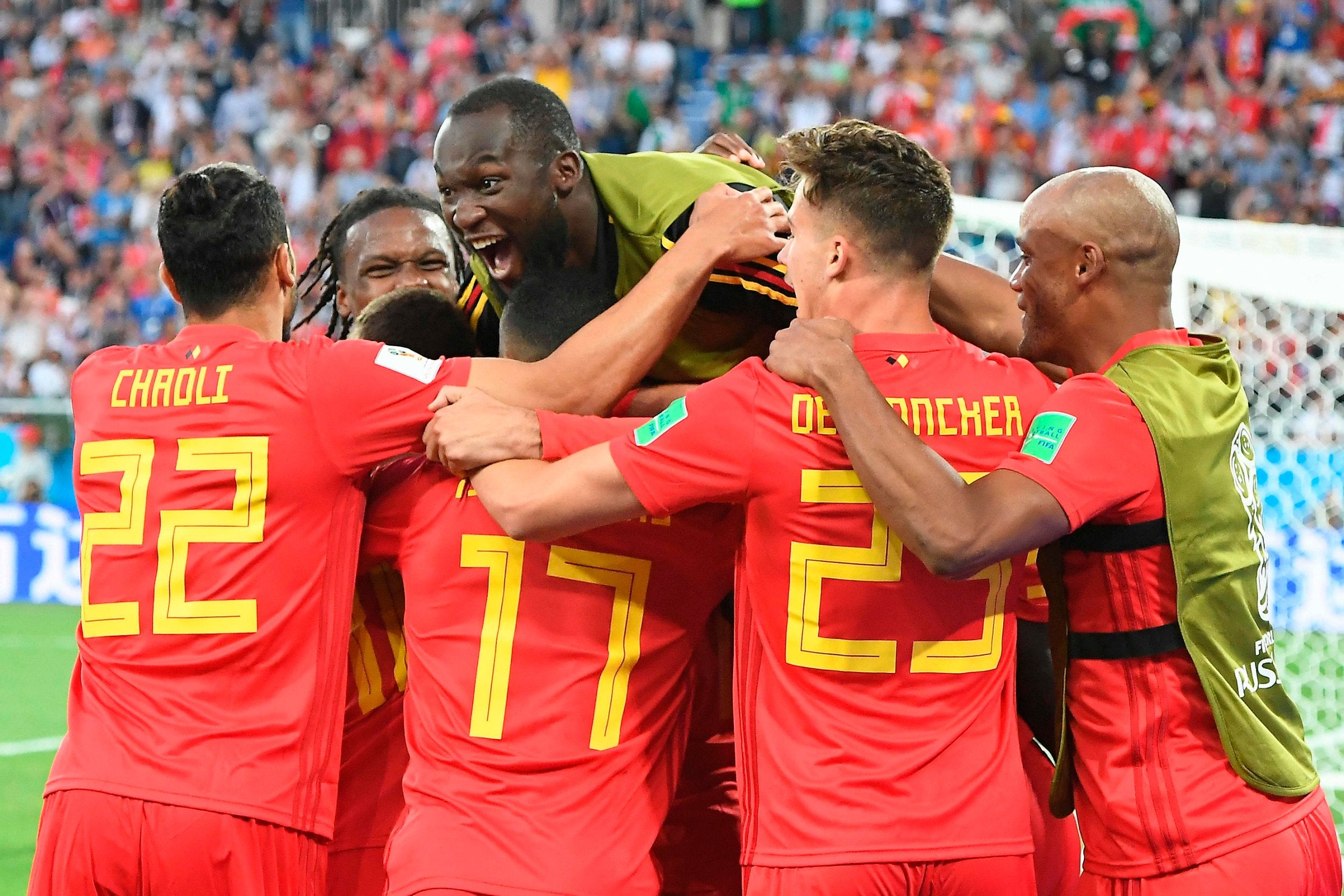 Belgium topped Group G and will now face Japan