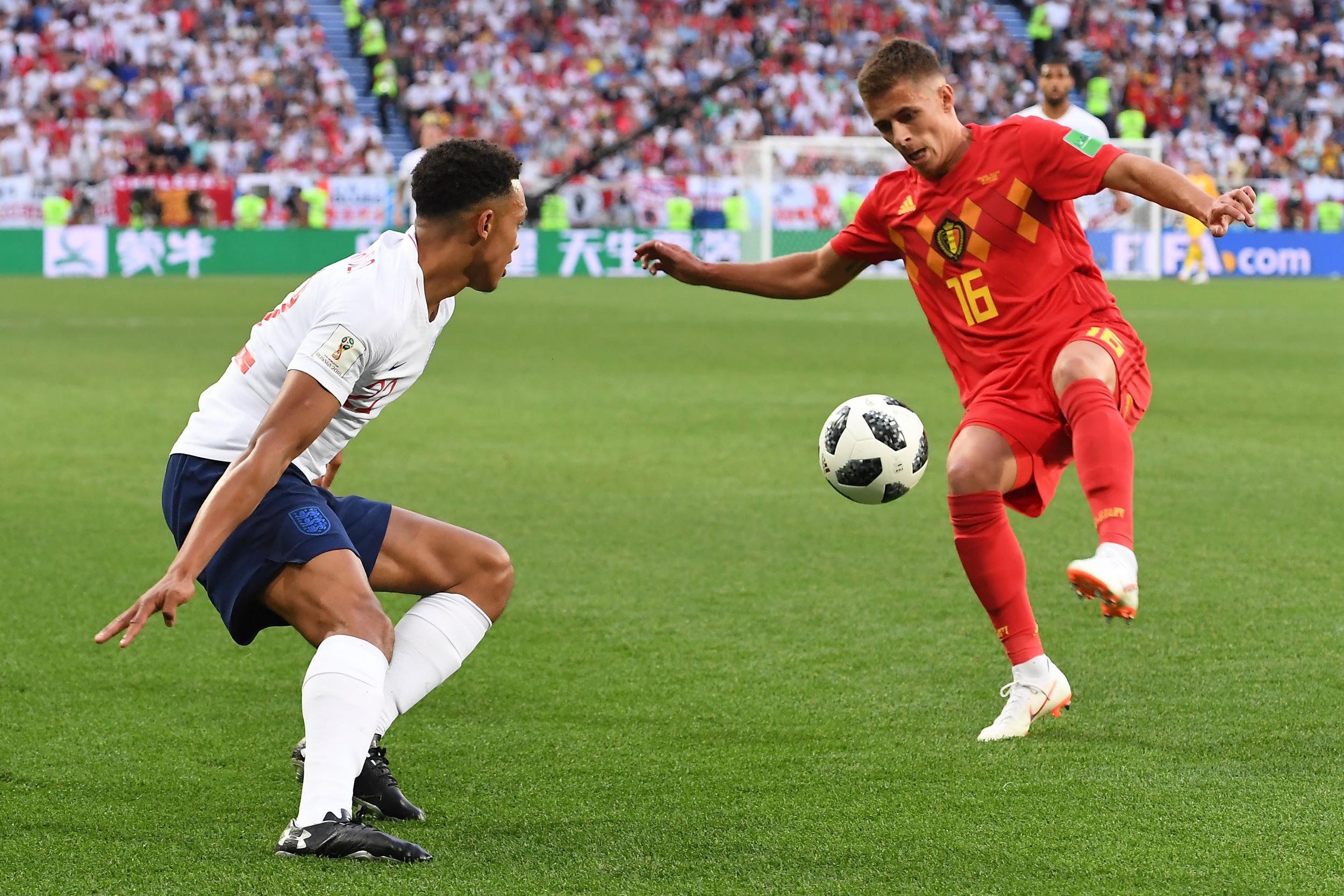 Alexander-Arnold went to the 2018 World Cup with England