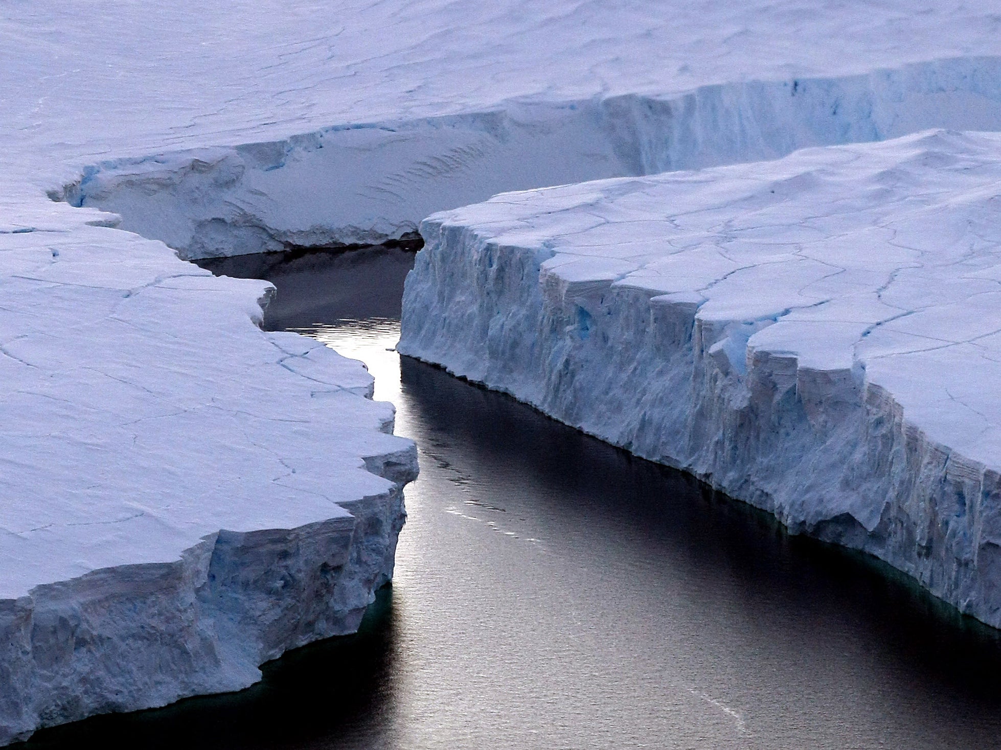 Instability of some Antarctic glaciers may be affected by volcanic activity underneath the ice