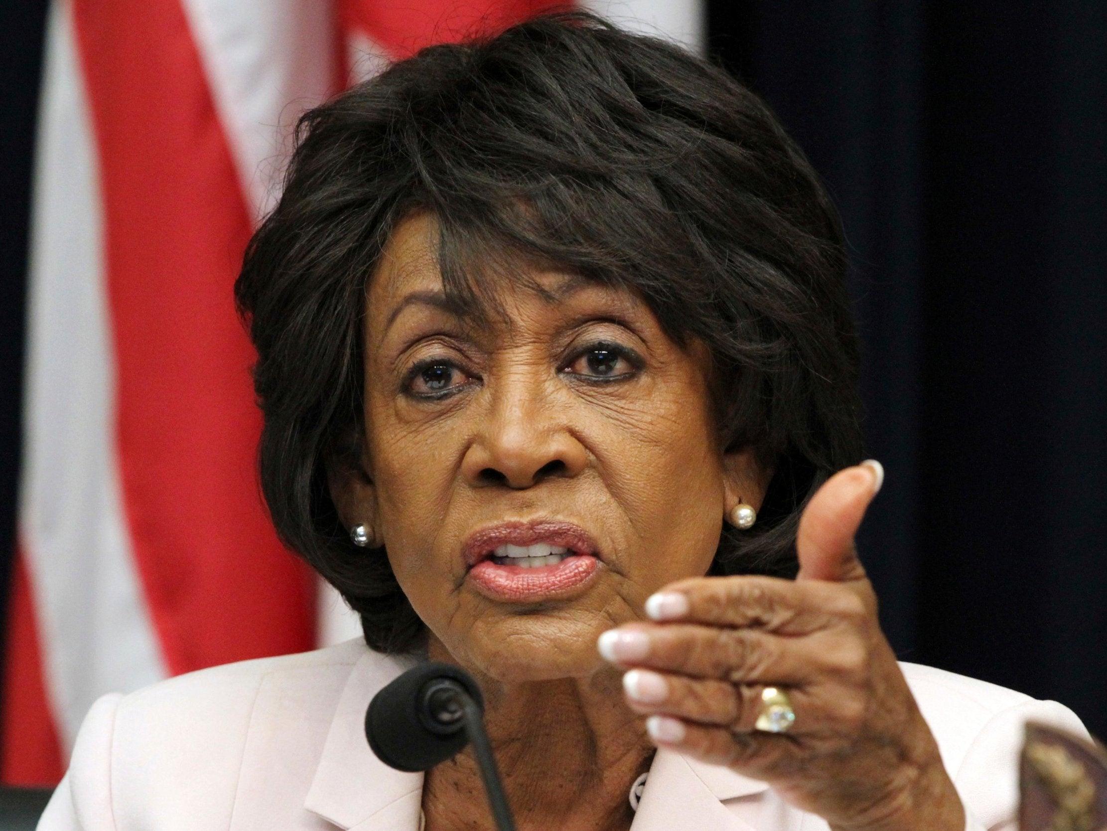 California Congresswoman Maxine Waters has become a controversial Democratic figure among far-right groups.