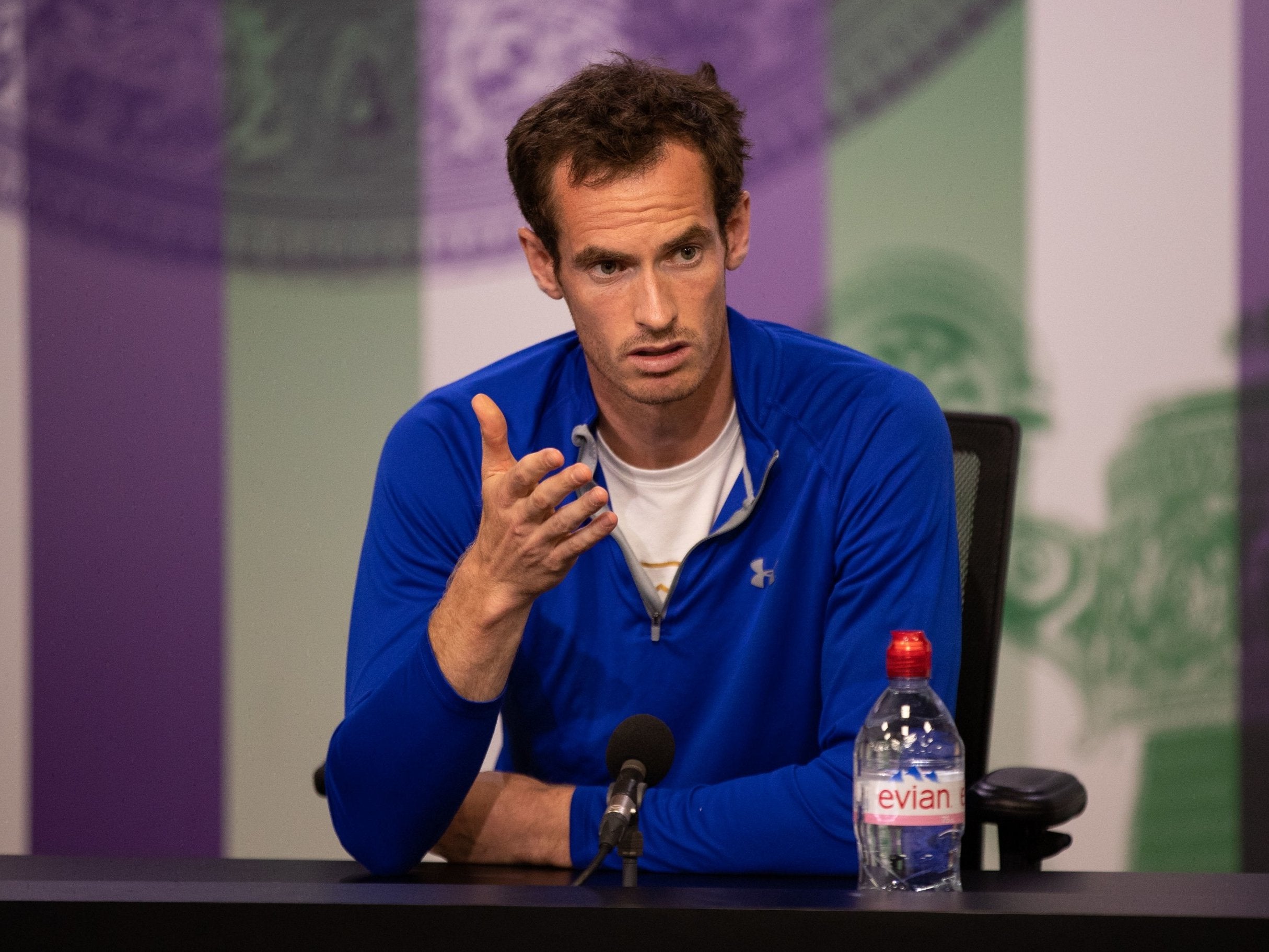 Murray explained that he was at ease with his decision