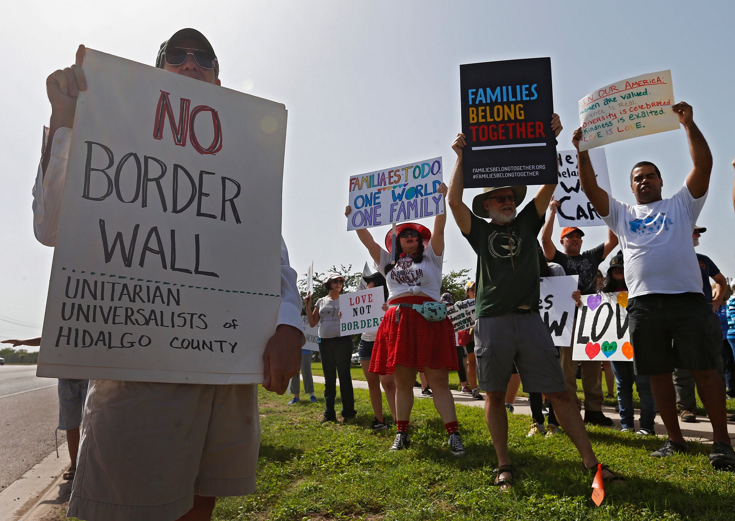 The government’s ‘zero tolerance’ immigration policy drew widespread condemnation across the US