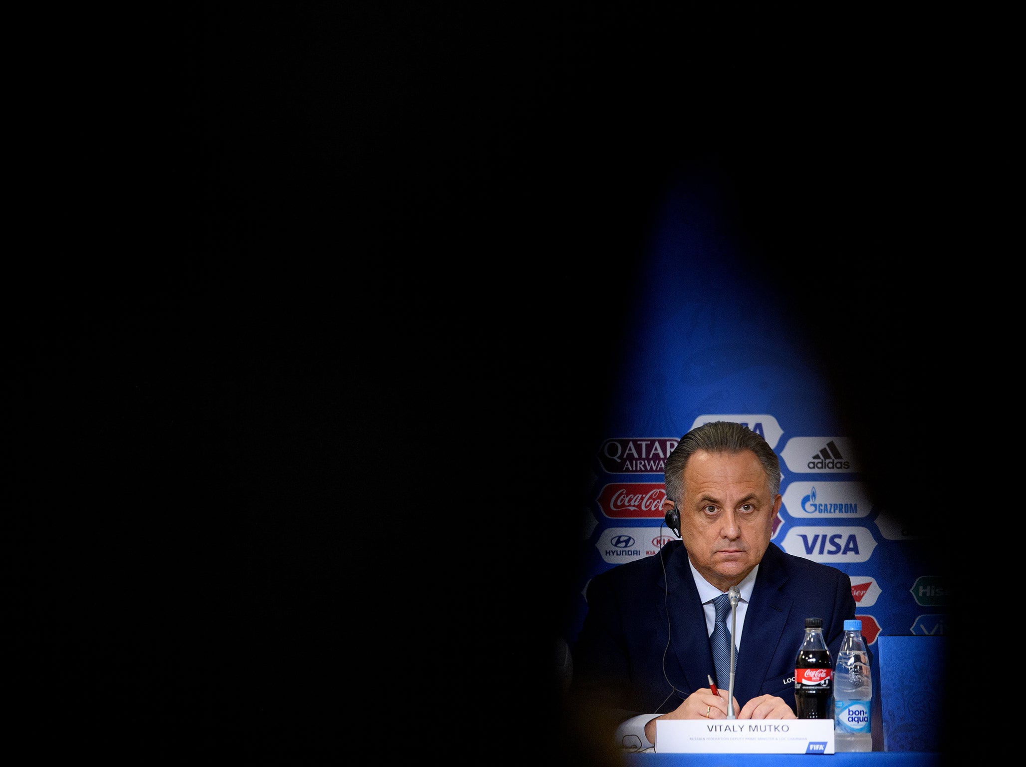 Former Minister of Sport Vitaly Mutko