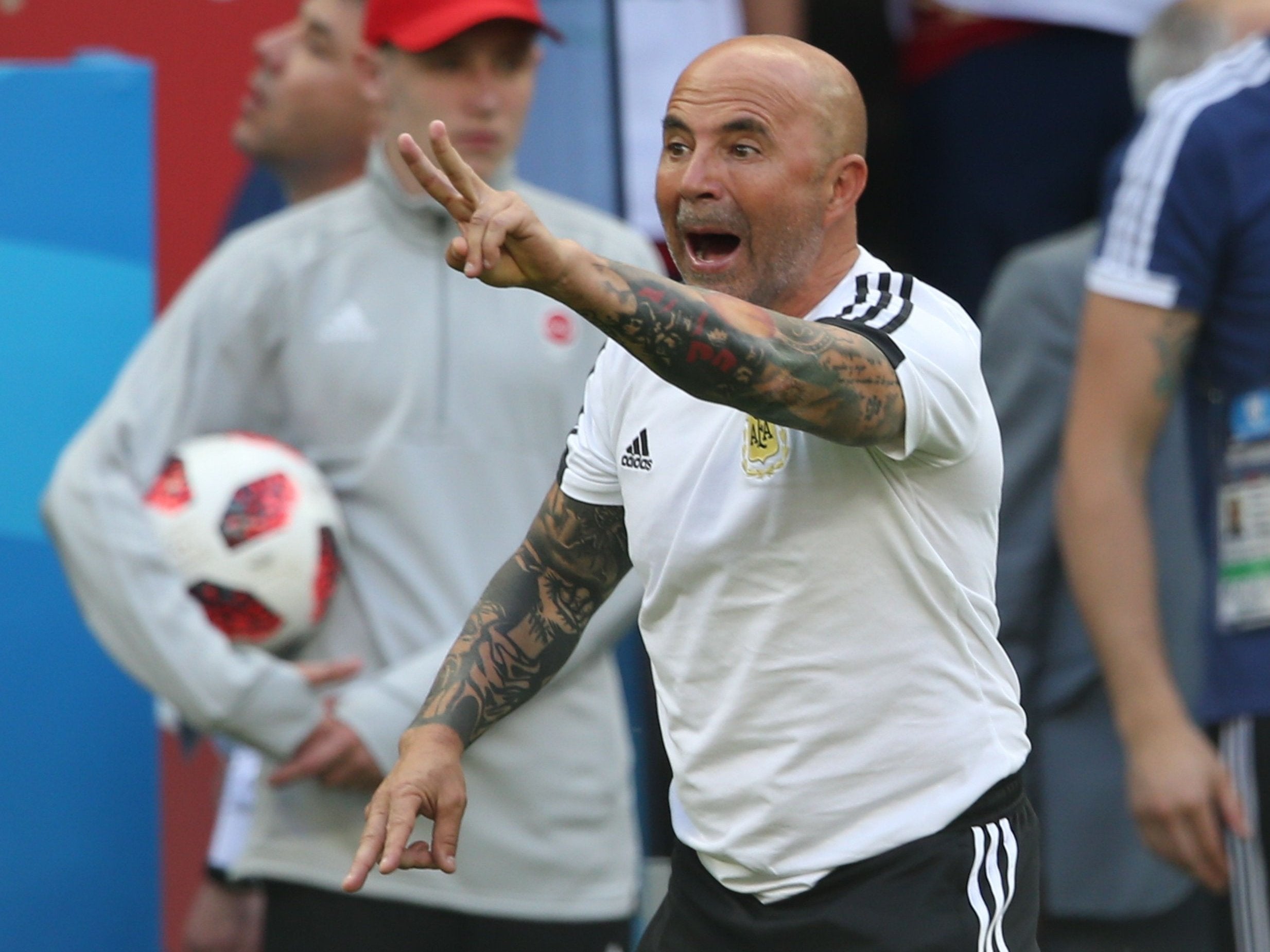 Jorge Sampaoli proved tactically naive as Argentina fell apart at the World Cup