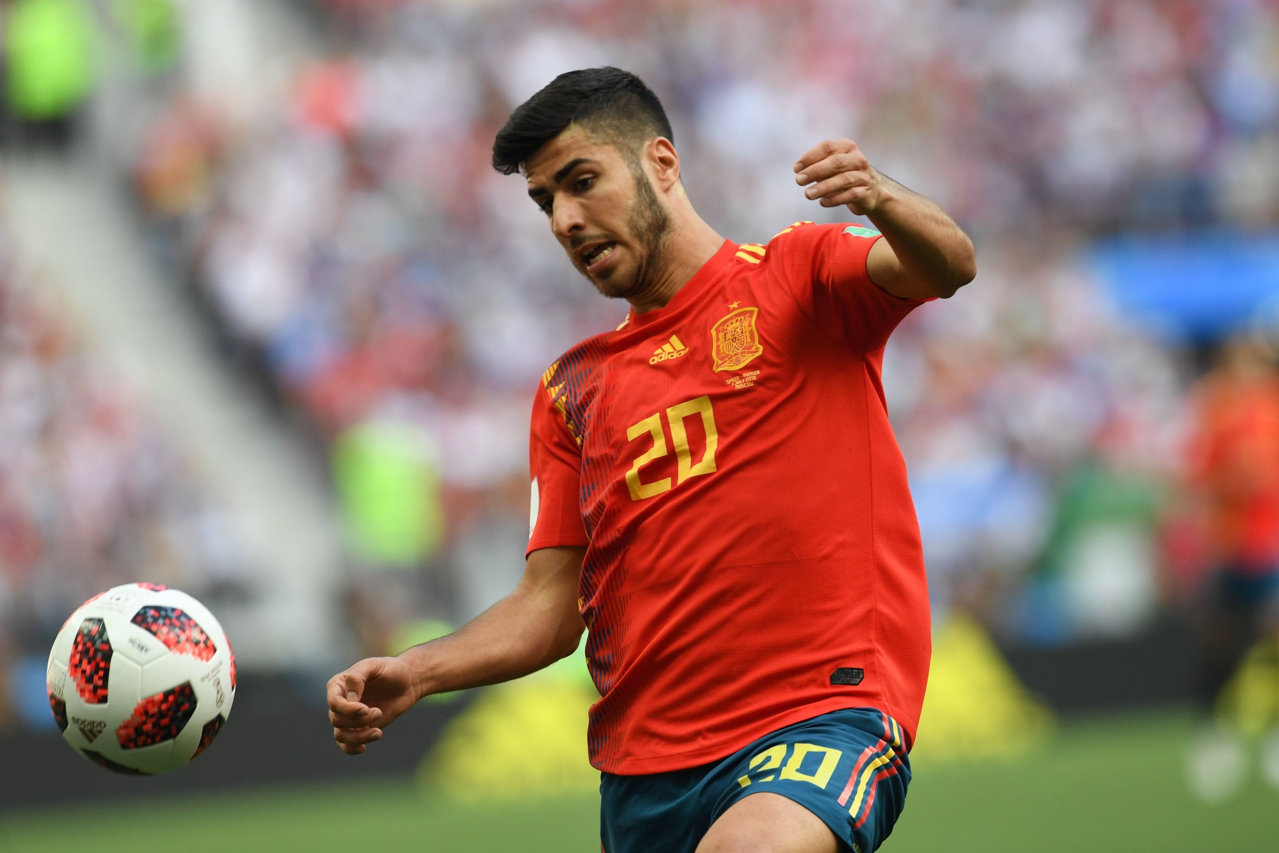 Asensio was involved early on but drifted away