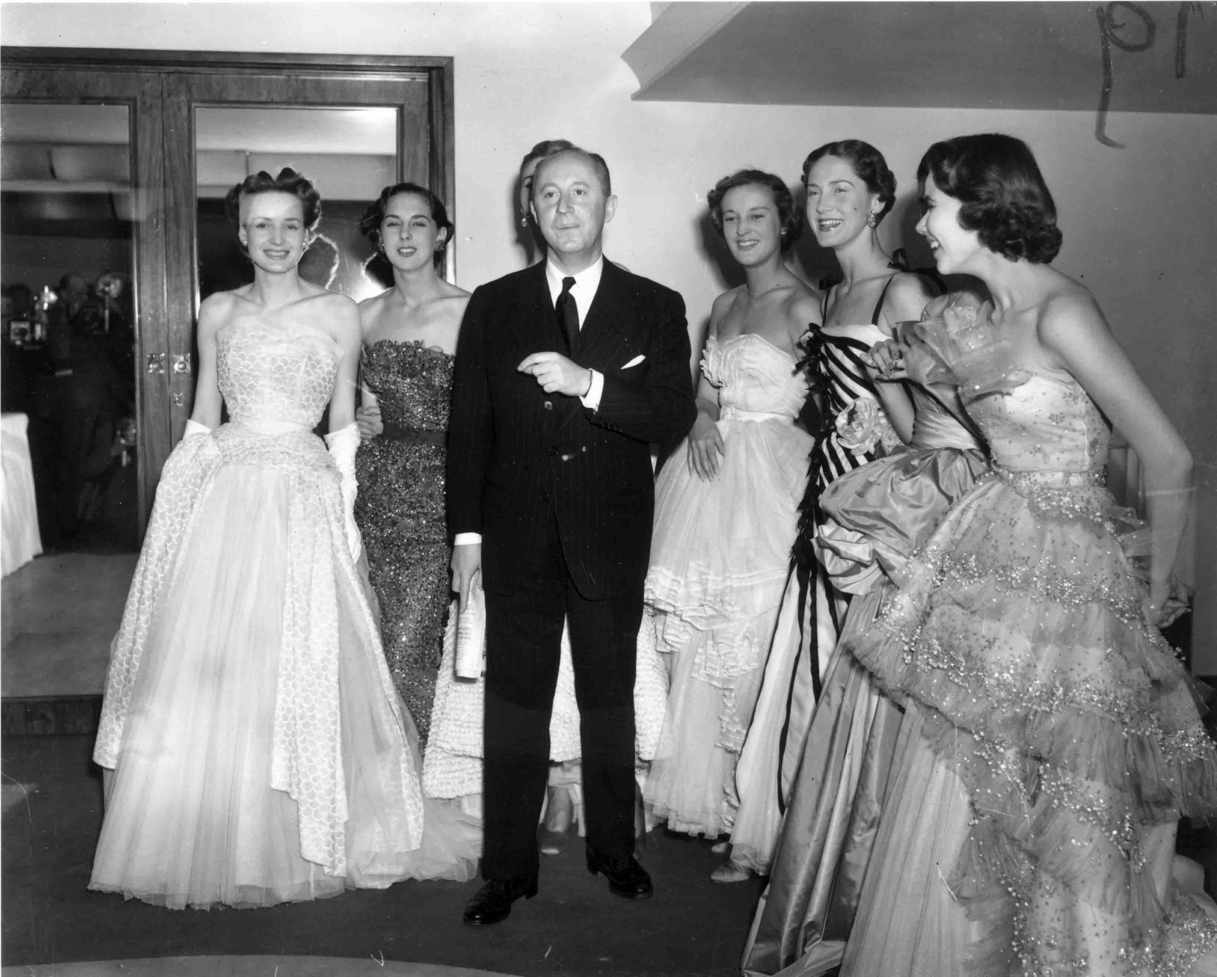 25th April 1950: Fashion couturier Christian Dior