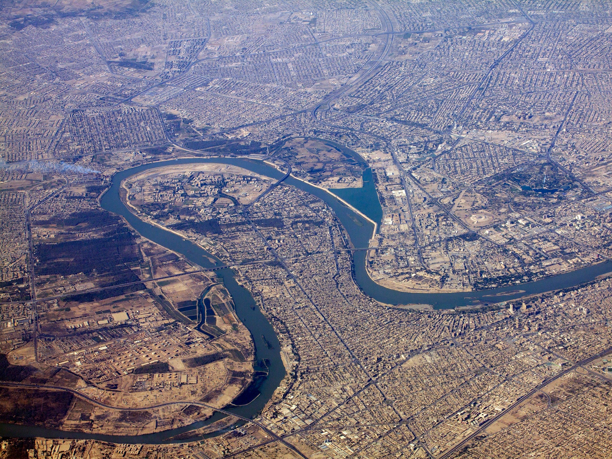 The Tigris river in Baghdad (Getty/iStock)