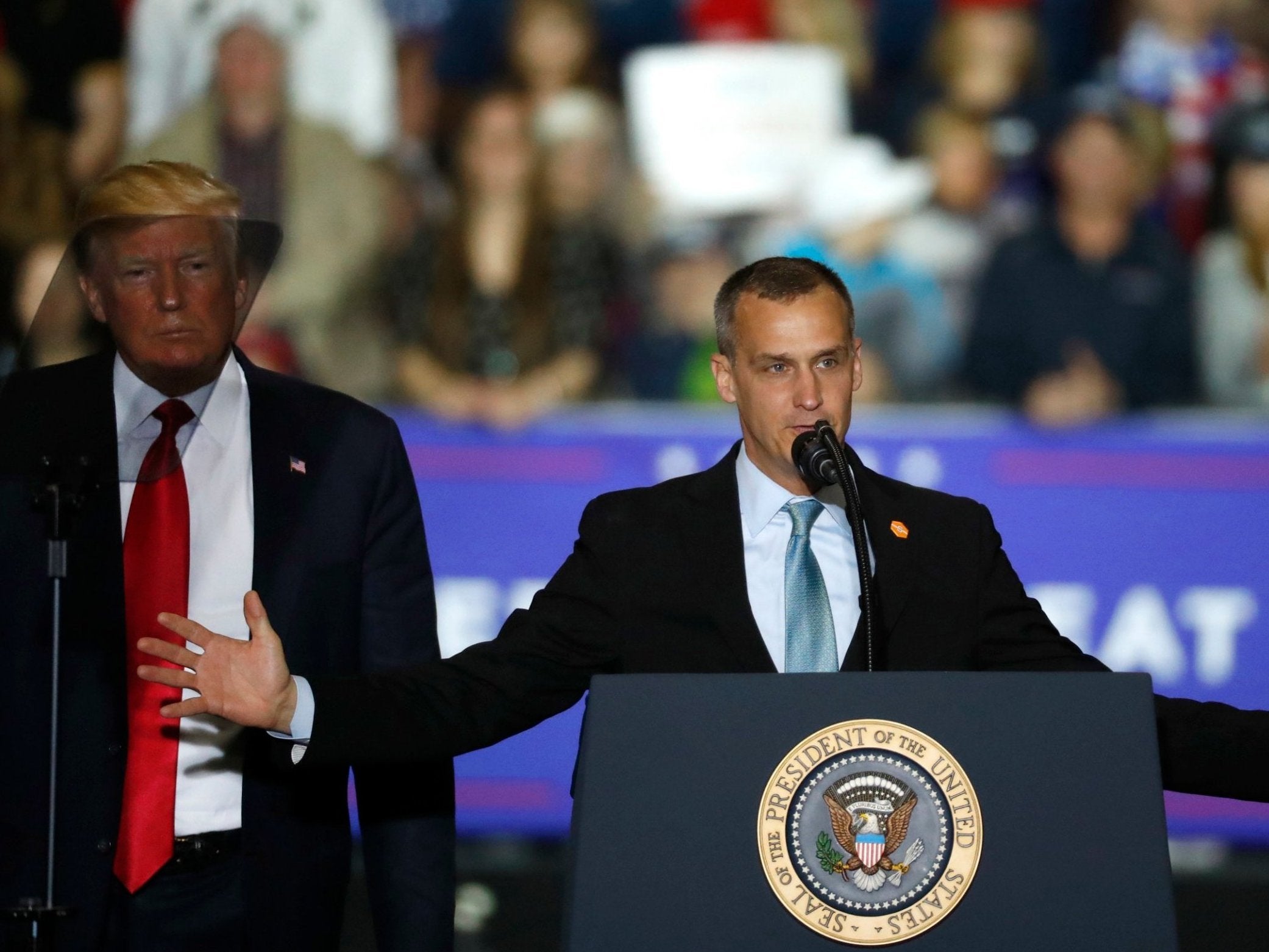 President Trump's informal adviser Corey Lewandowski