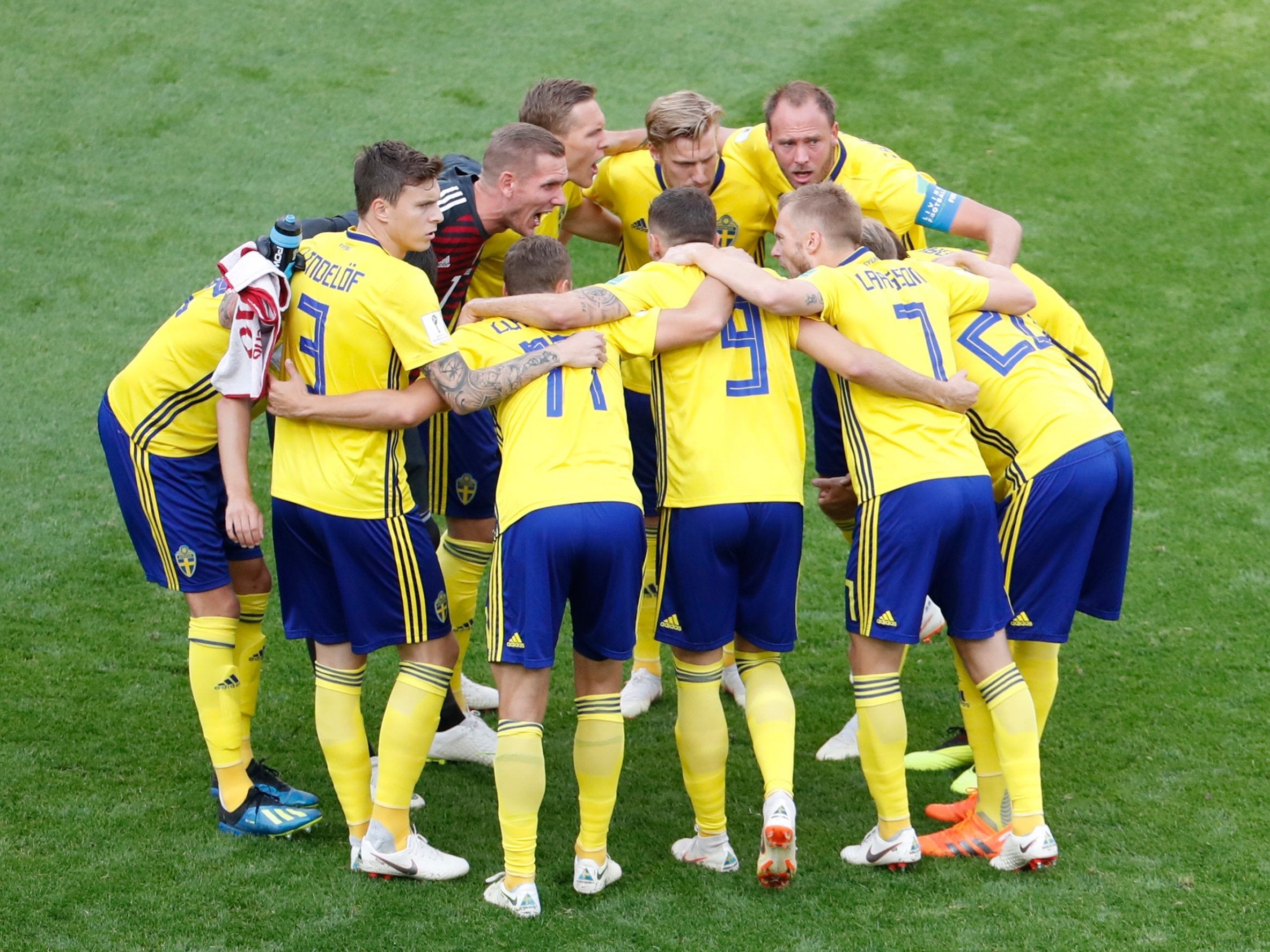 Sweden have cultivated a positive team spirit