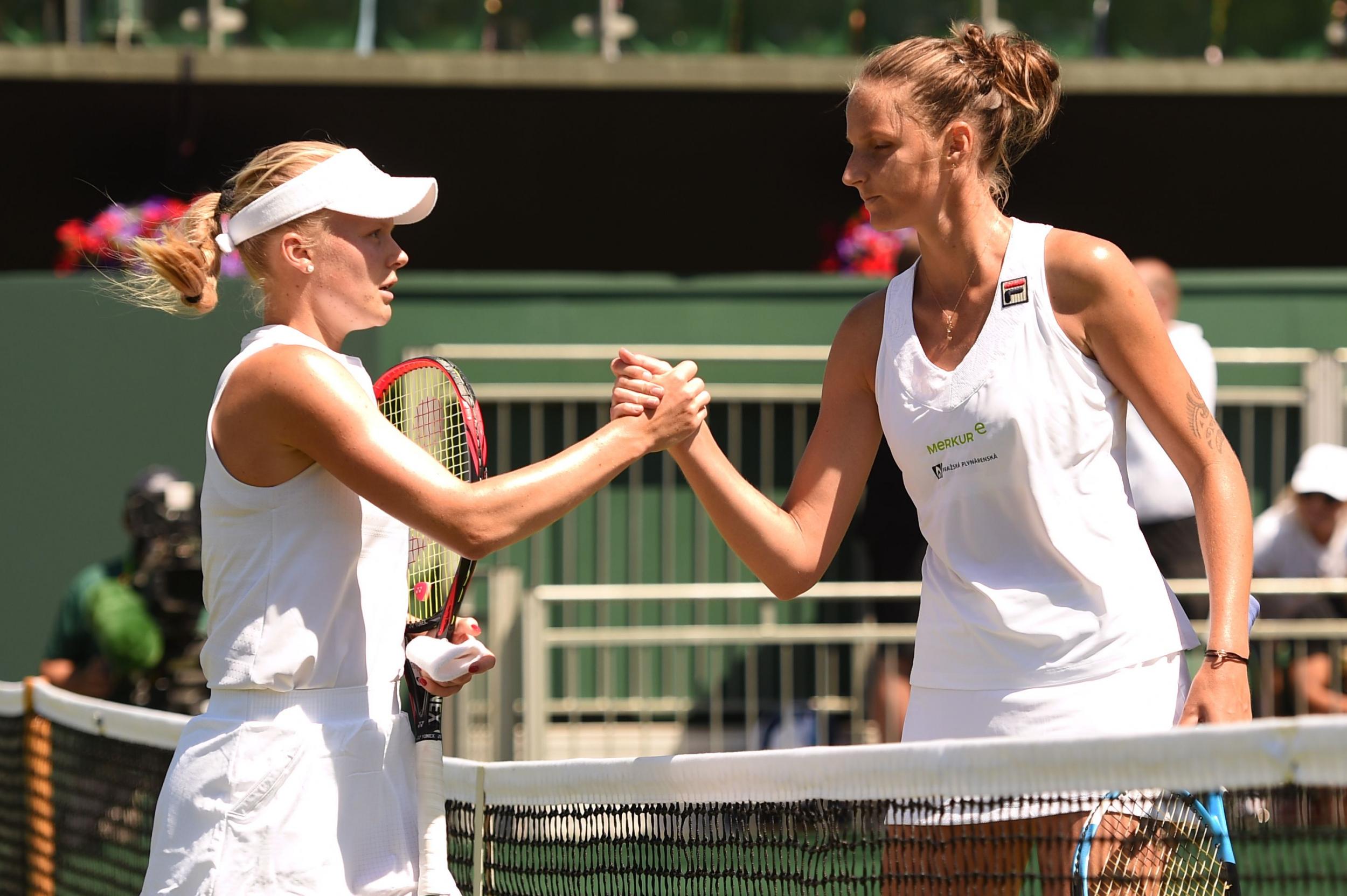 Dart made Pliskova work in their first-round encounter