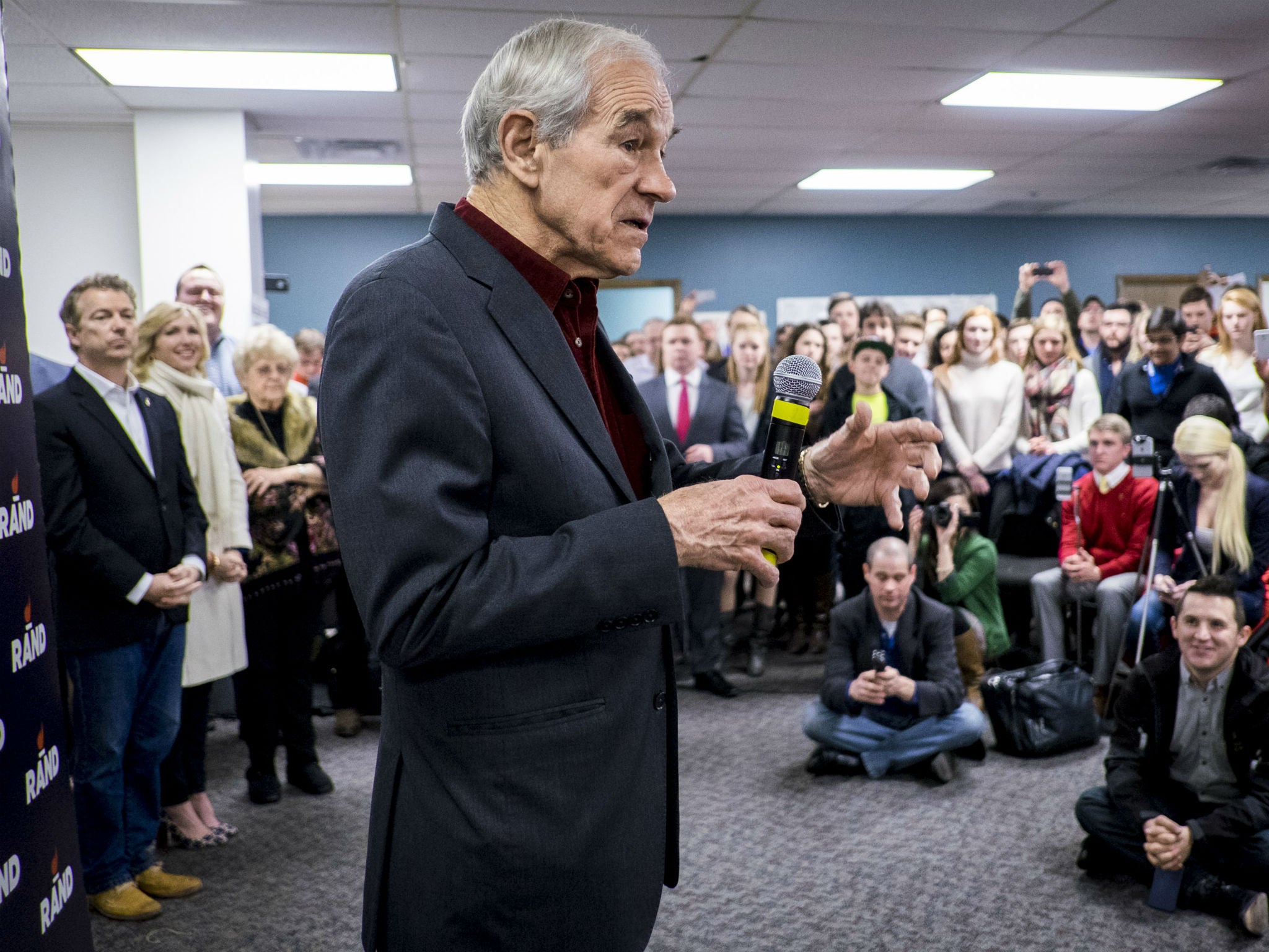 Former Congressman Ron Paul