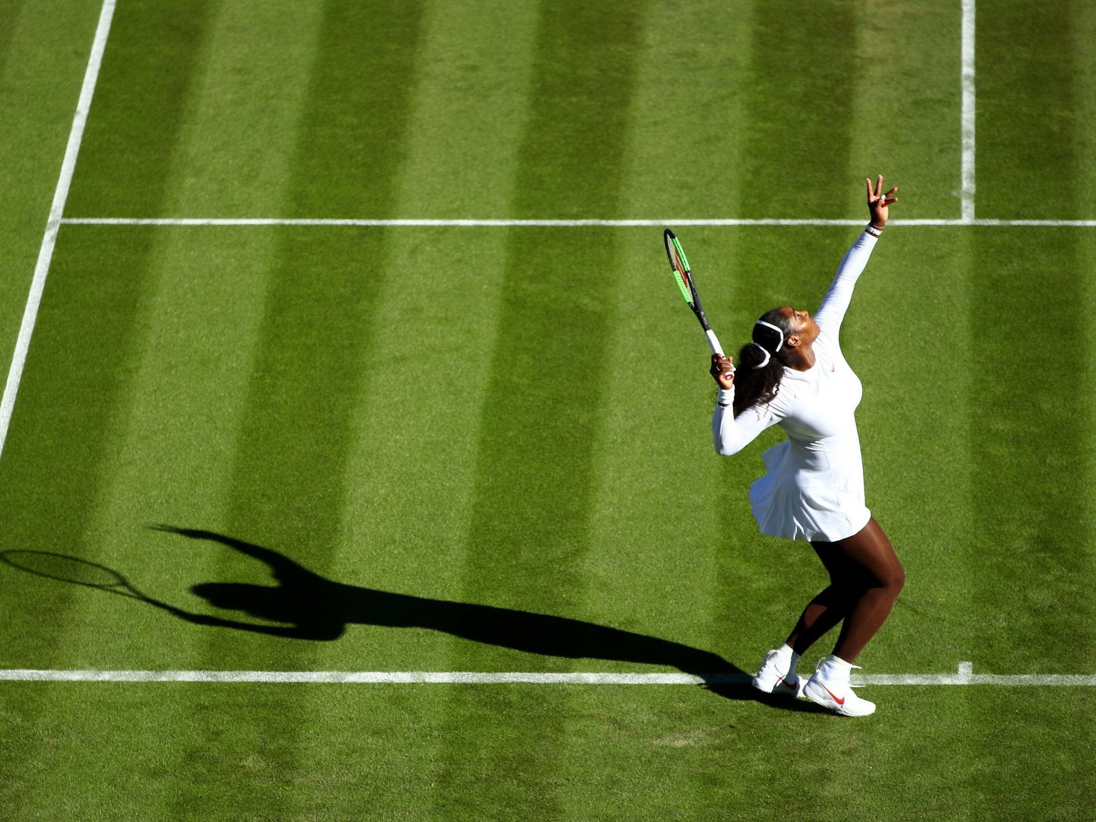 Williams praised the All England Club for giving her a ranking