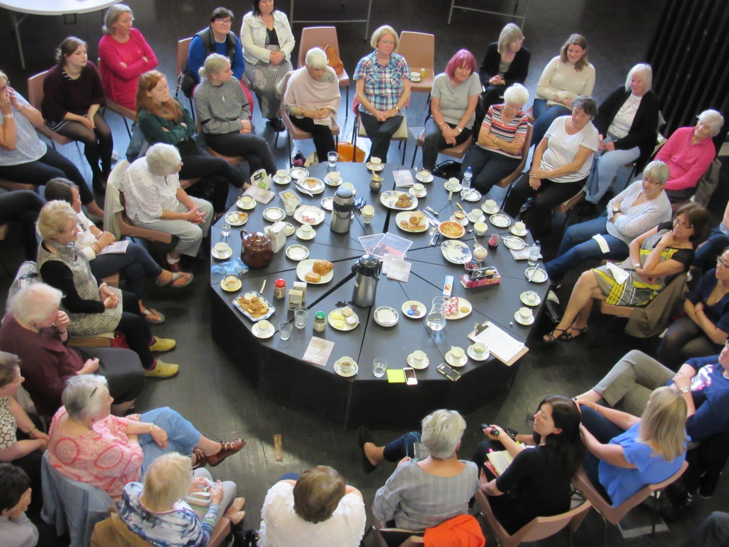 Making history: Women come together at the library to enjoy archives both old and new