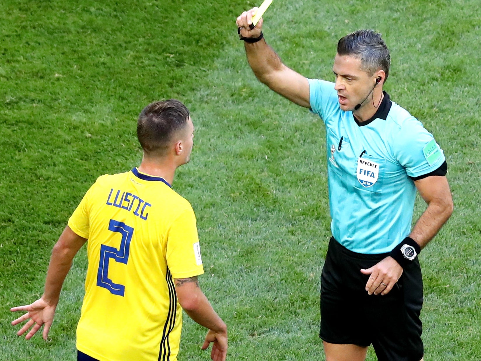 Picked up a yellow card that rules him out of a quarter final, and left the action in the second half after suffering with cramp