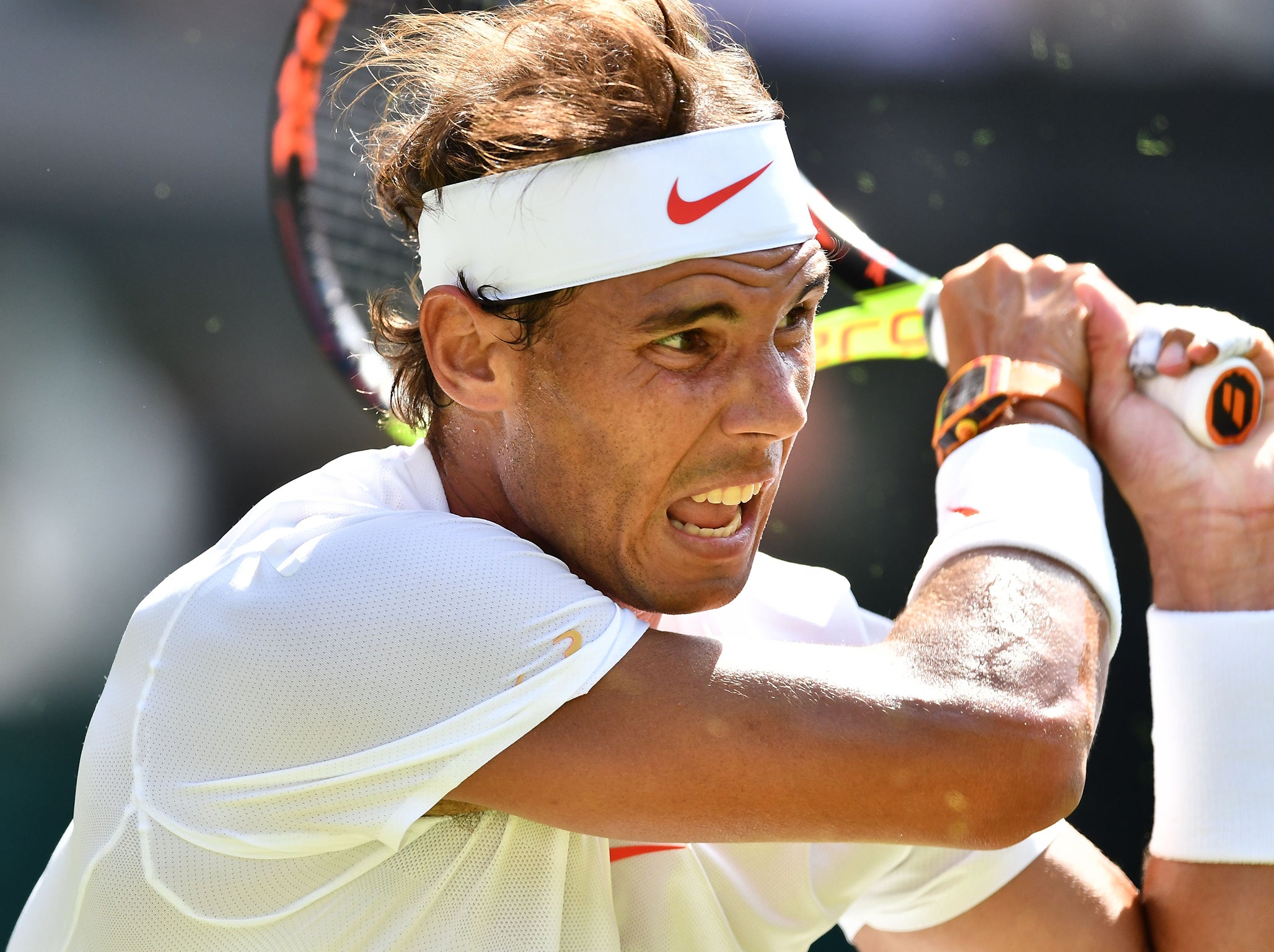 Rafa Nadal said he could not support the introduction of a shot clock