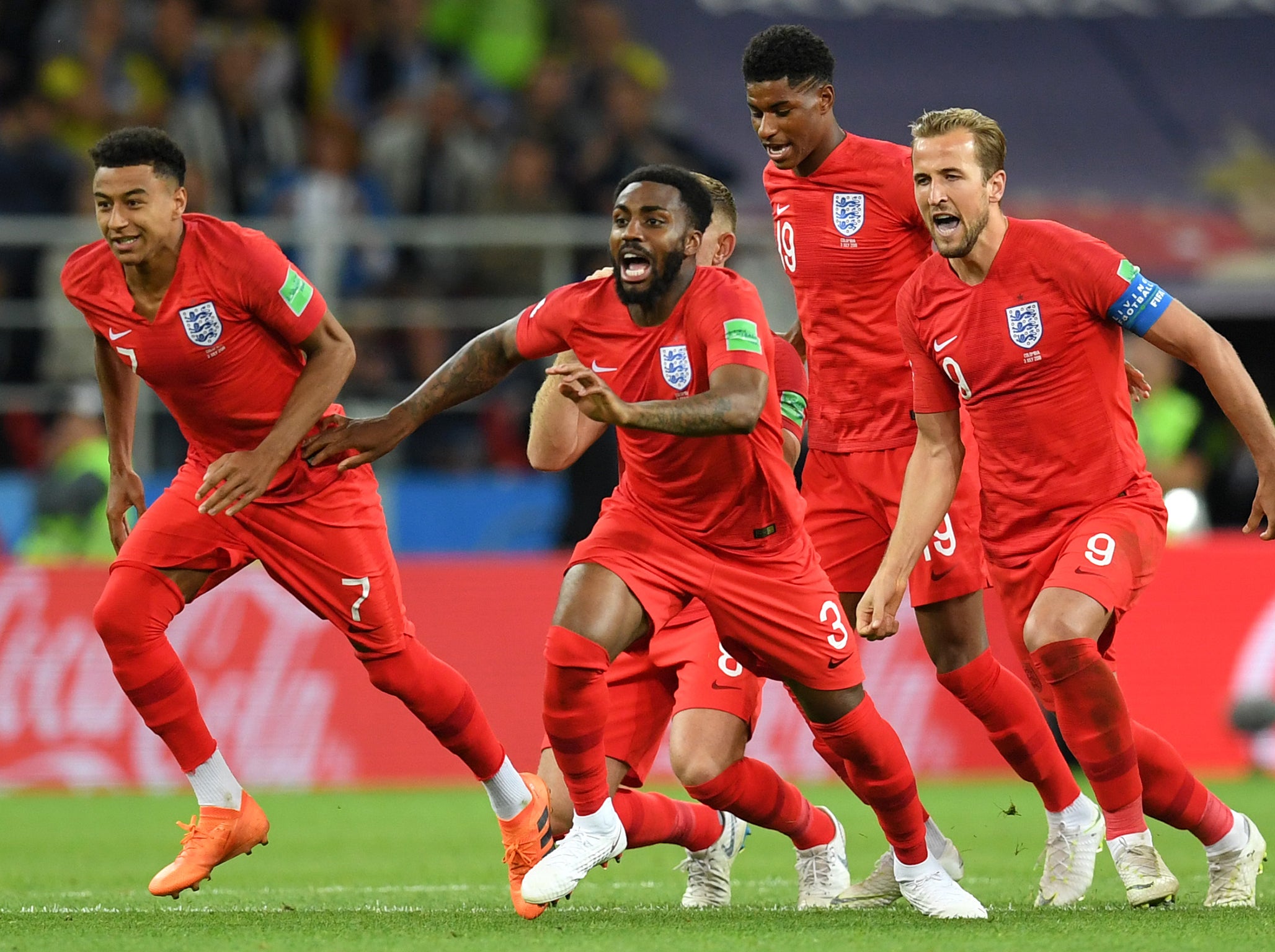 England went through on spot kicks (!!!) (Getty )