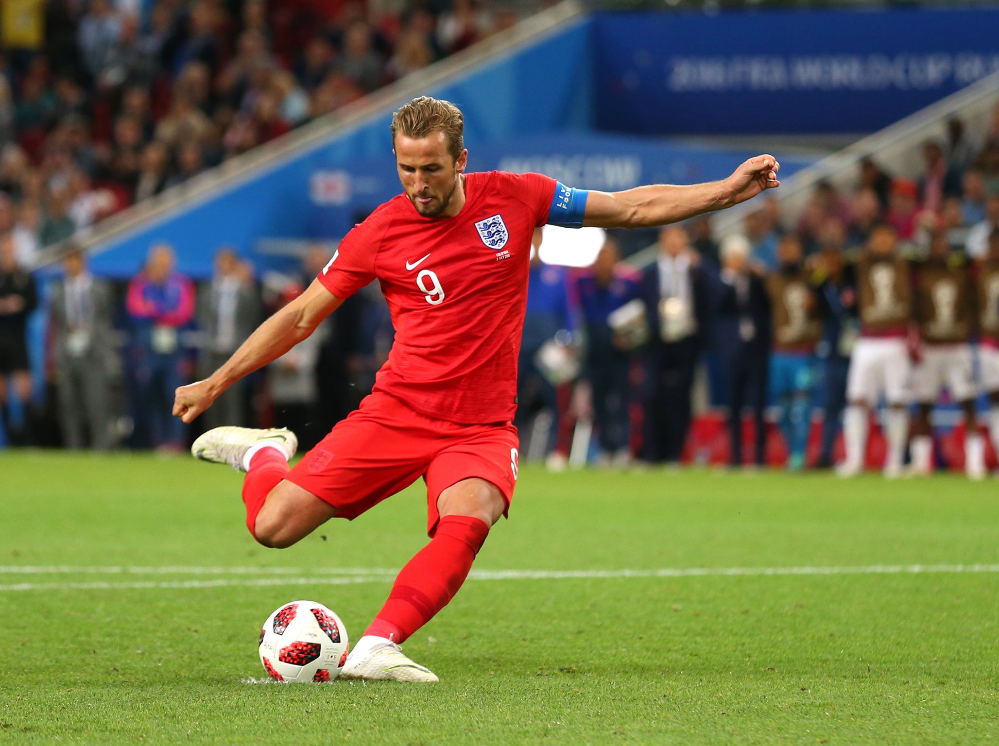 Harry Kane made no mistake from the spot (Getty )