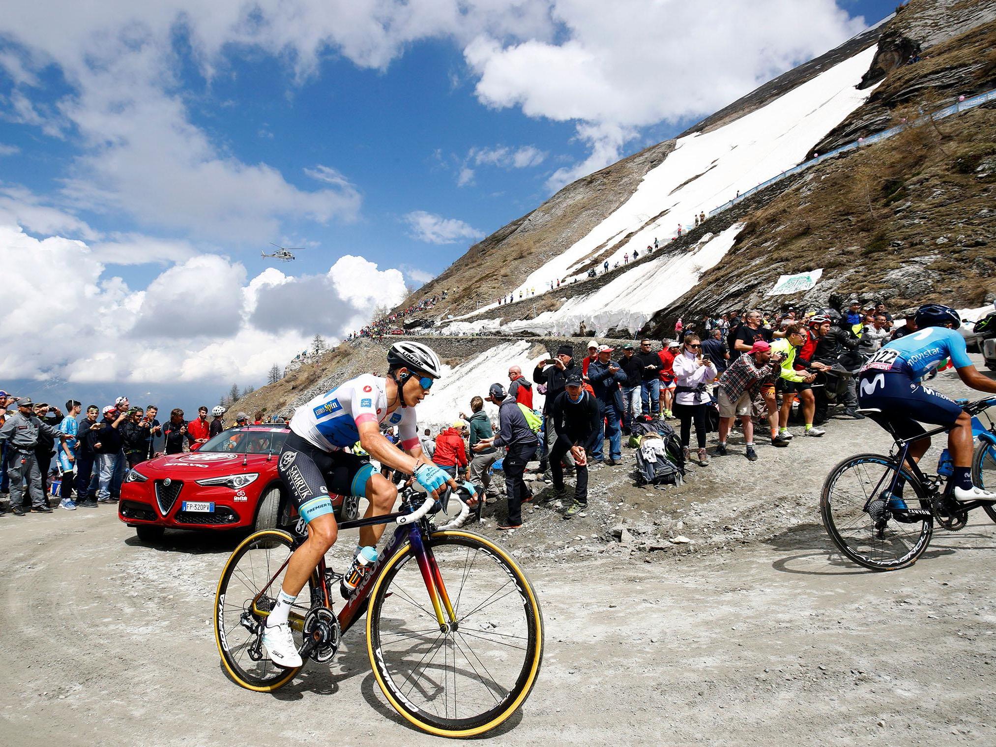 Chris Froome made a memorable attack on the Colle delle Finestre