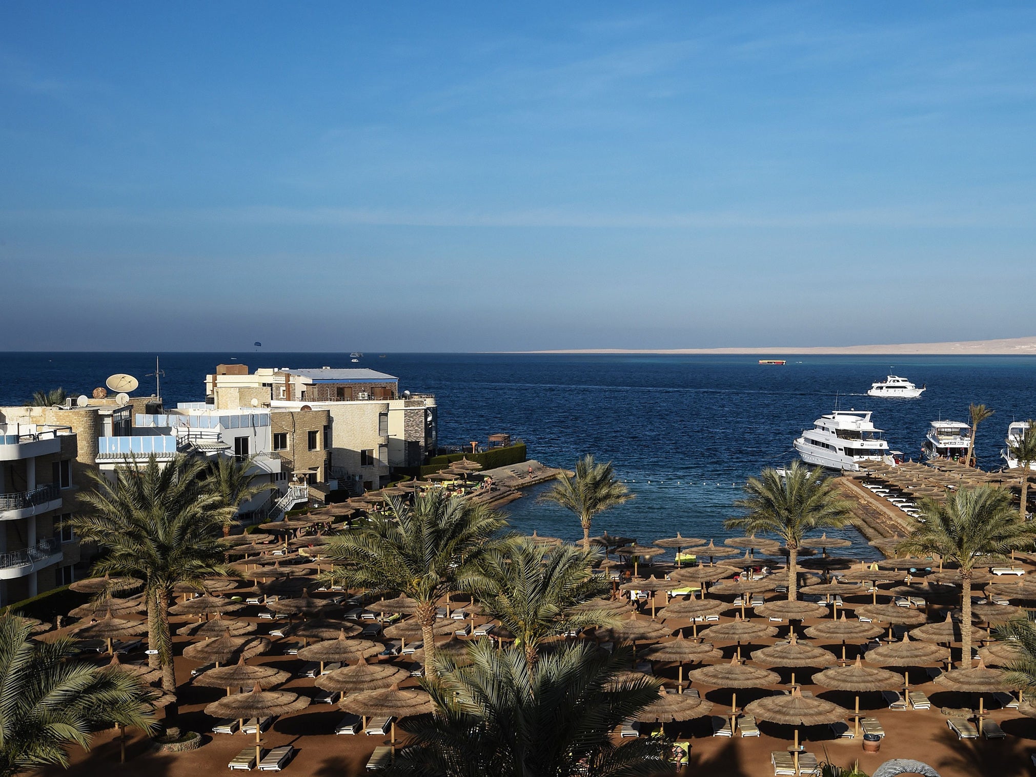 Hurghada, on Egypt’s Red Sea coast, is lovely in late September