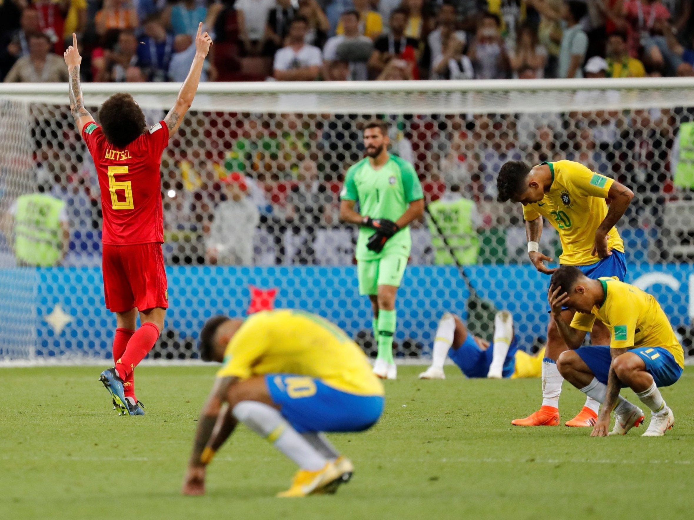 Belgium look forward to France as Brazil can only lament what could have been