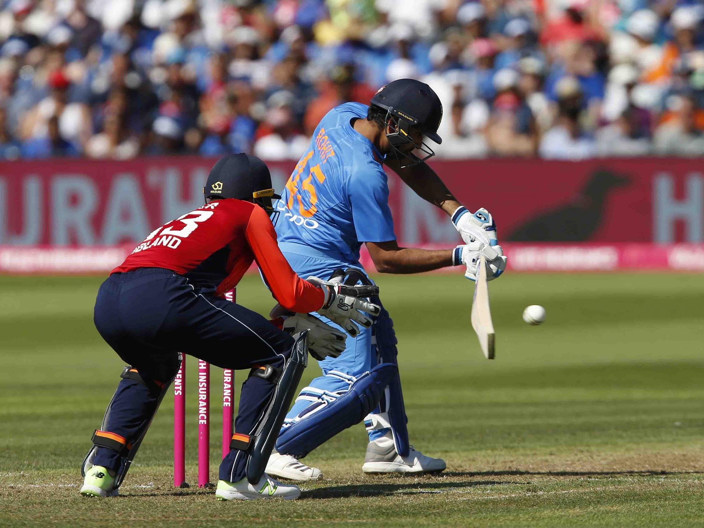 Sharma's unbeaten century eased India to a 2-1 series win