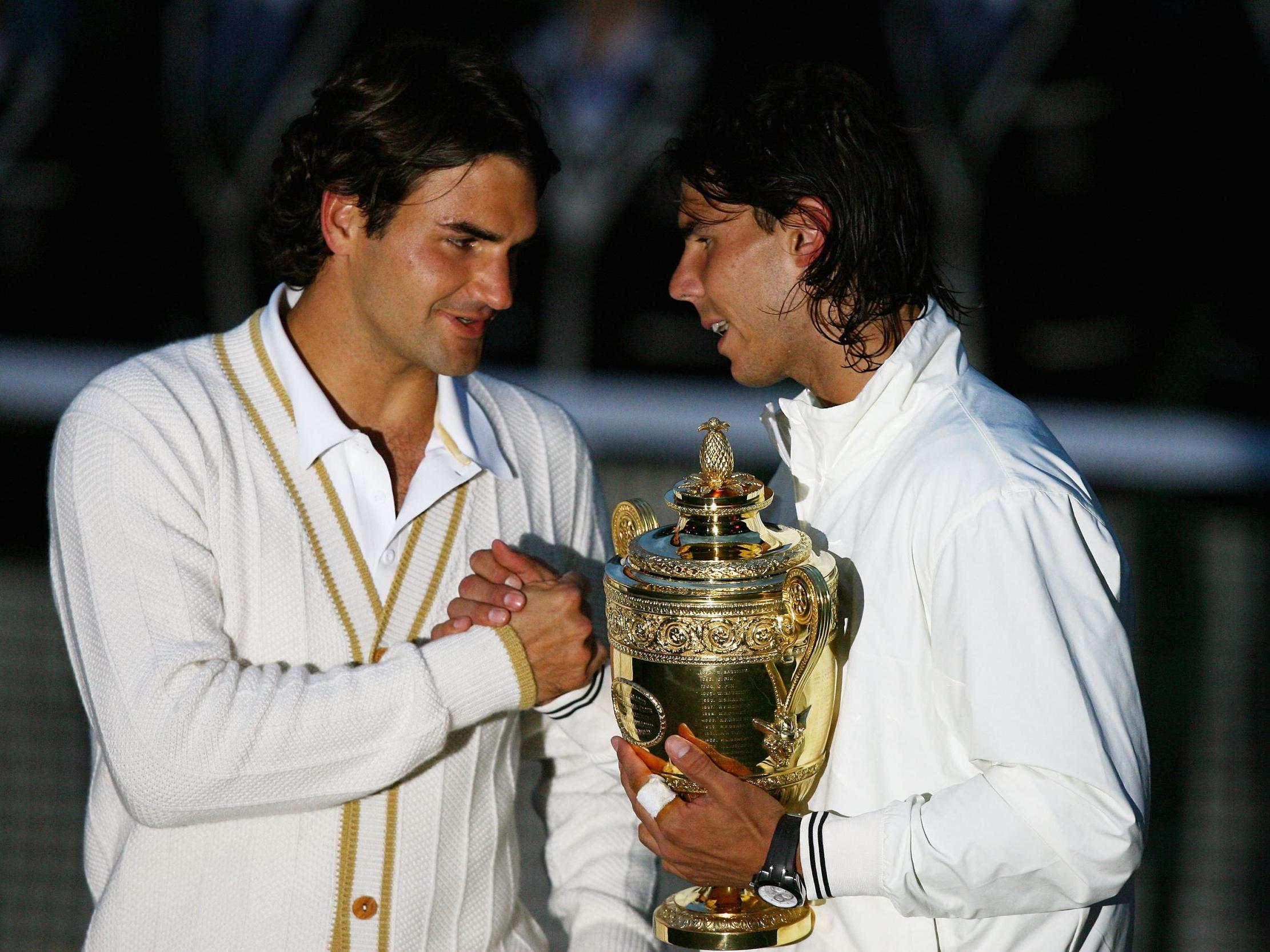 The 2008 final between the two men is considered one of the greatest matches in Wimbledon's history