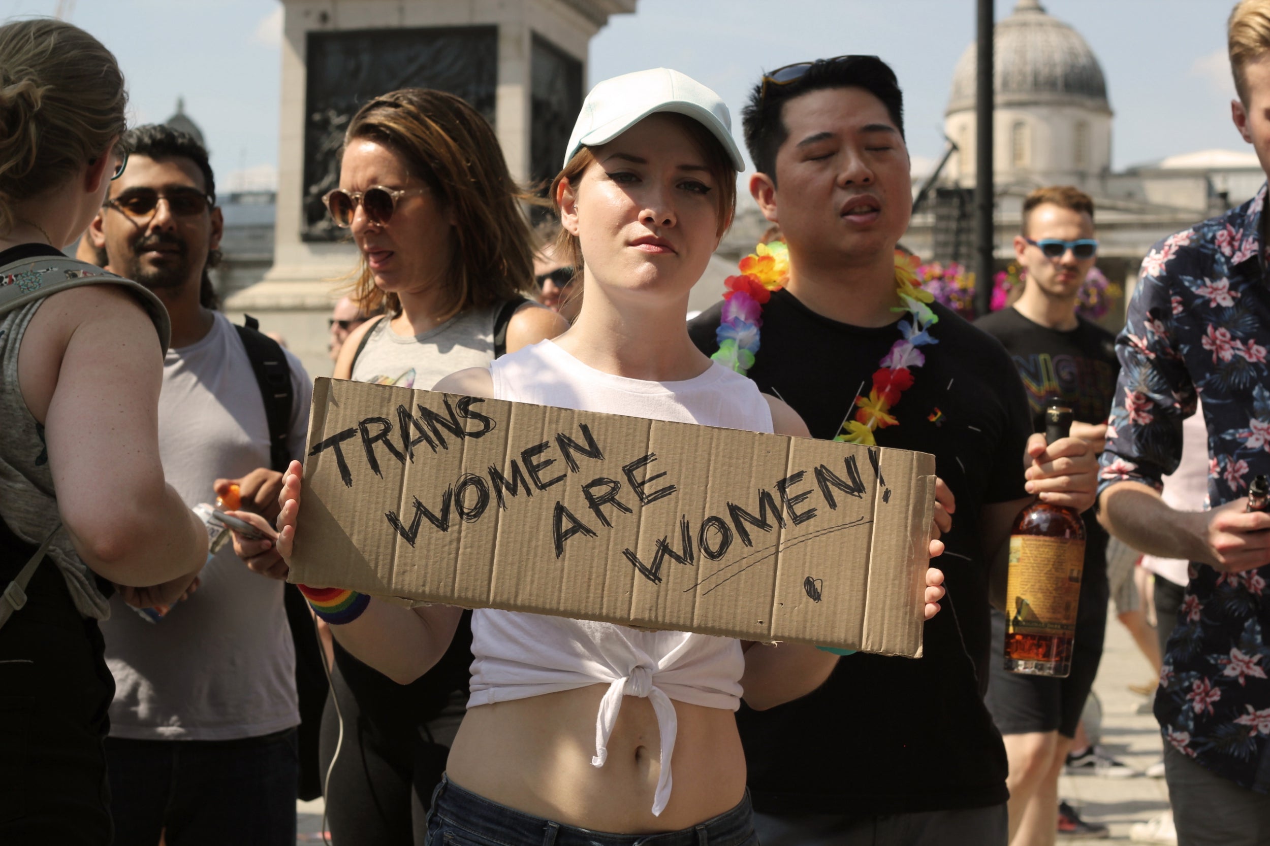 Thousands of people gathered in London for Pride 2018