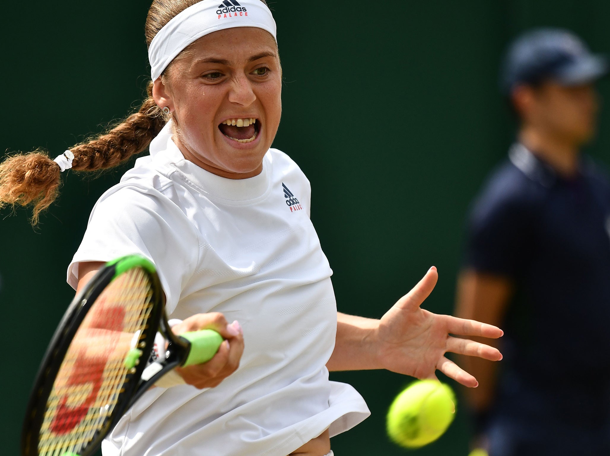 Ostapenko has never played Kerber