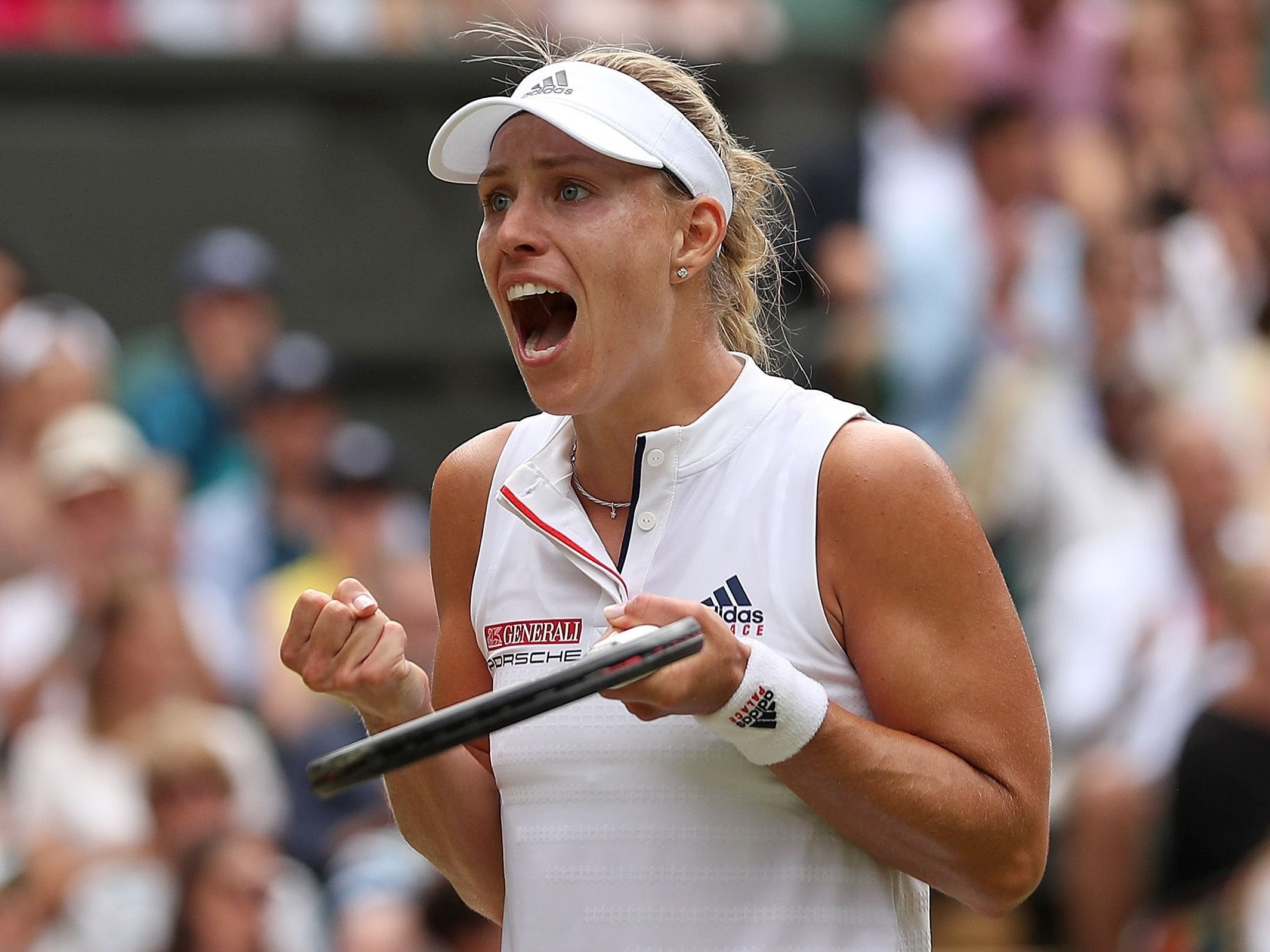 Germany's Kerber is through