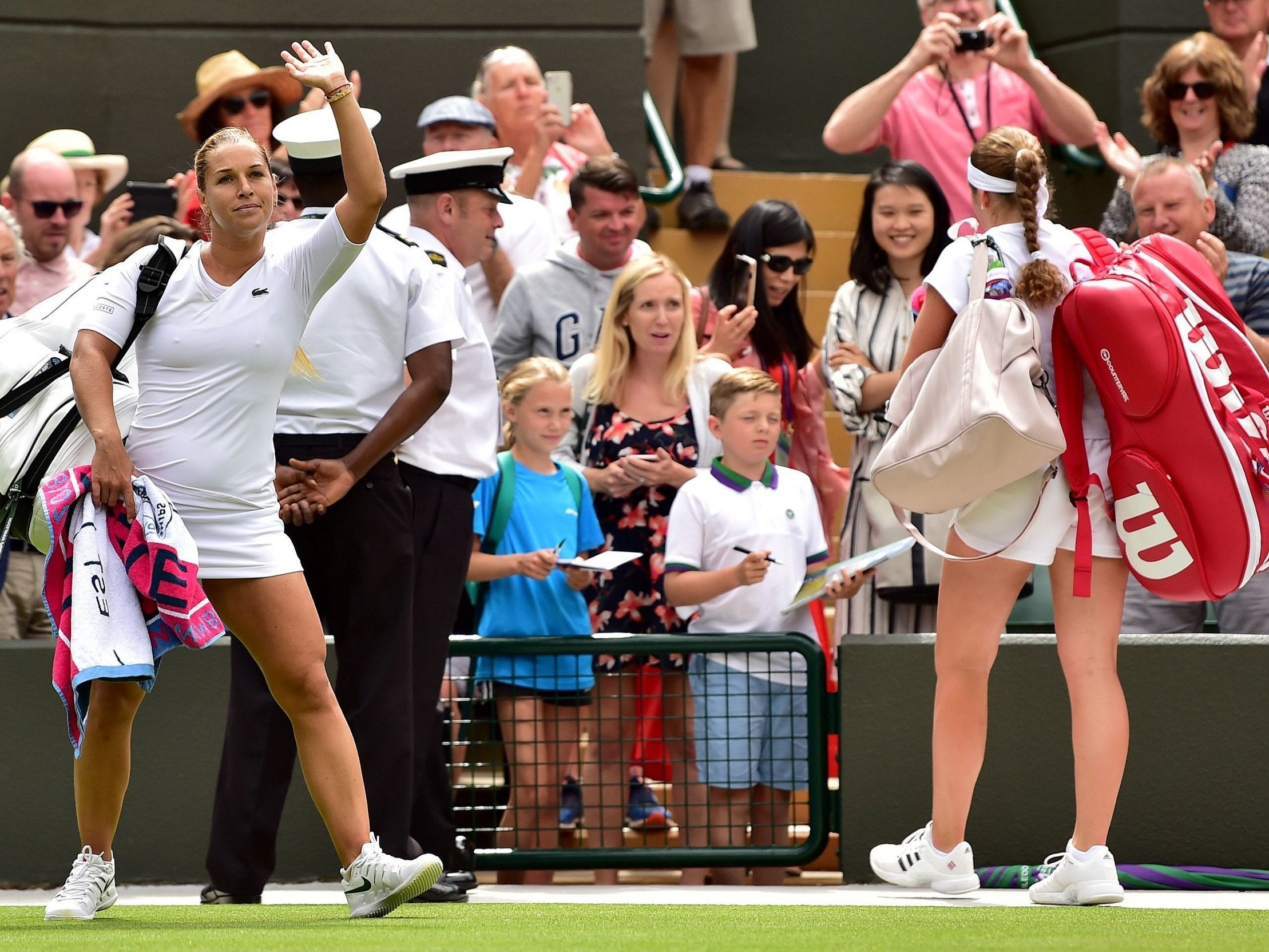 Ostapenko is into the final four