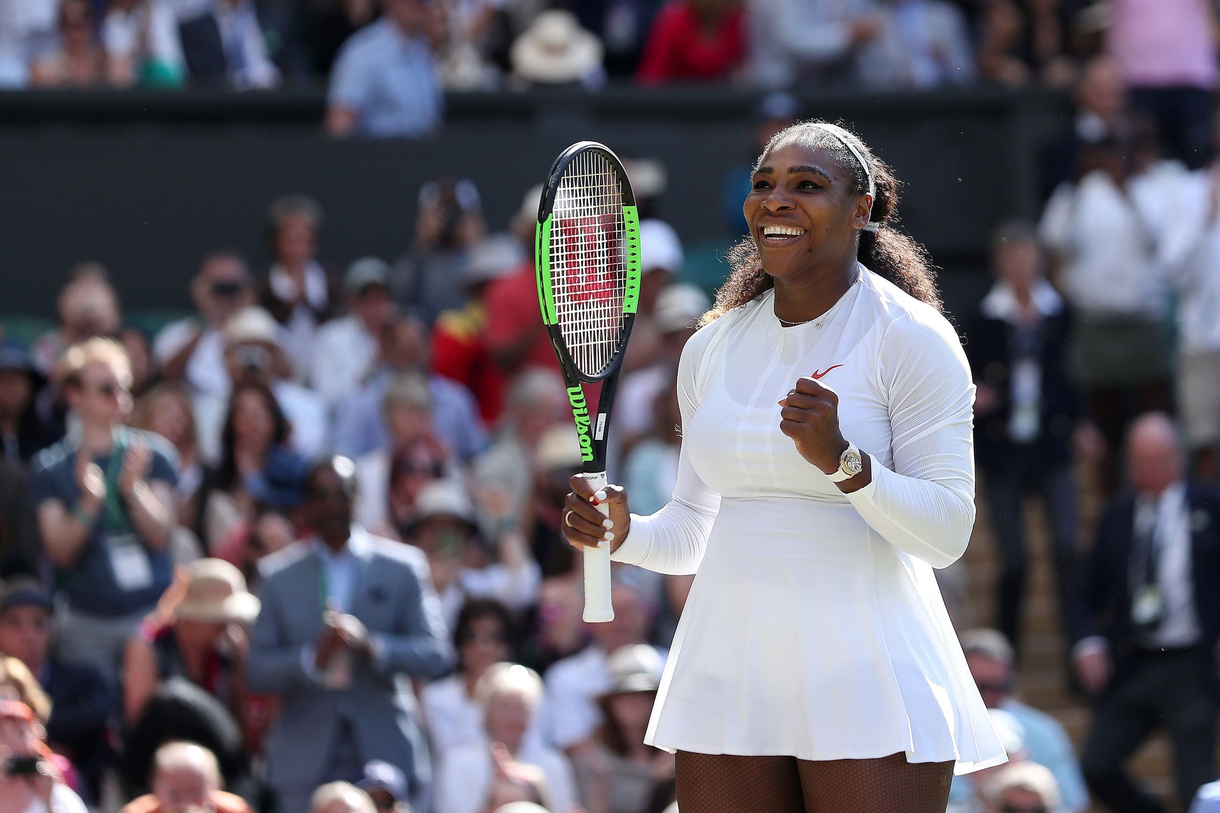 Serena Williams can match Margaret Court's tally of 24 Grand Slam wins (AFP/Getty)