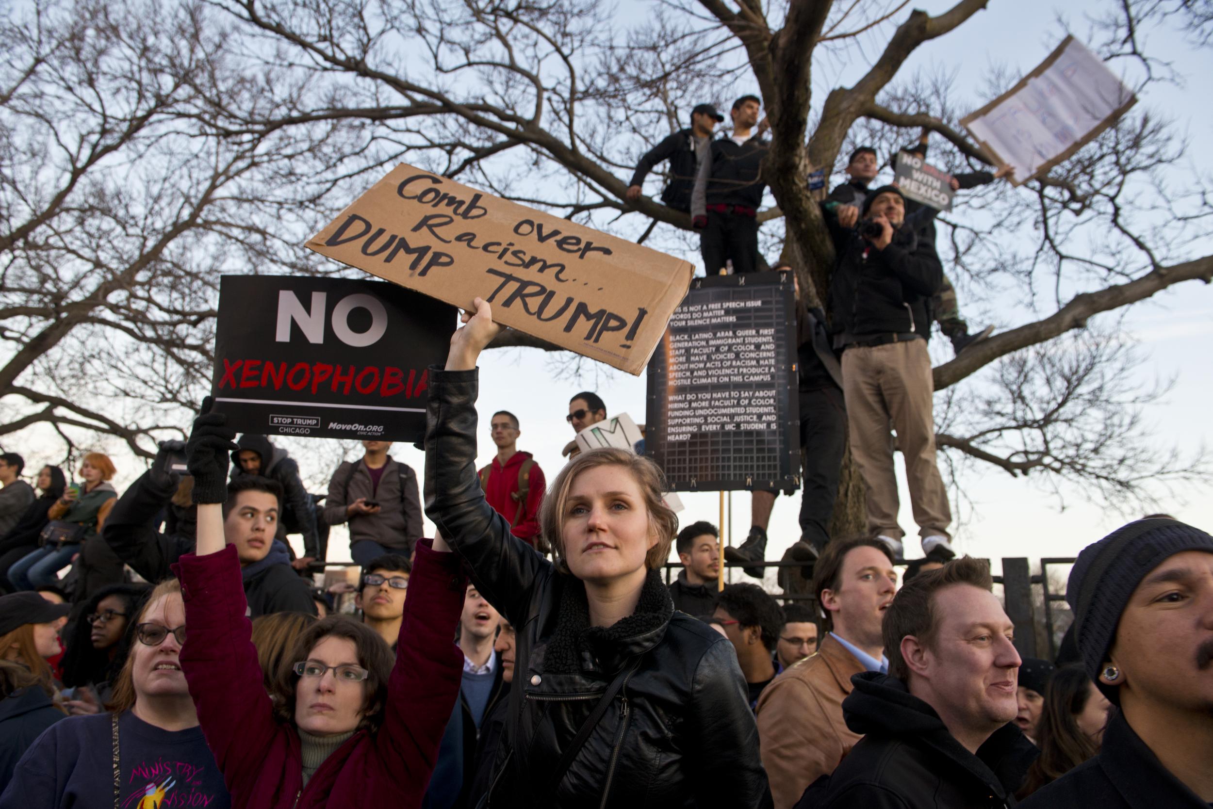 Anti Trump protests are planned